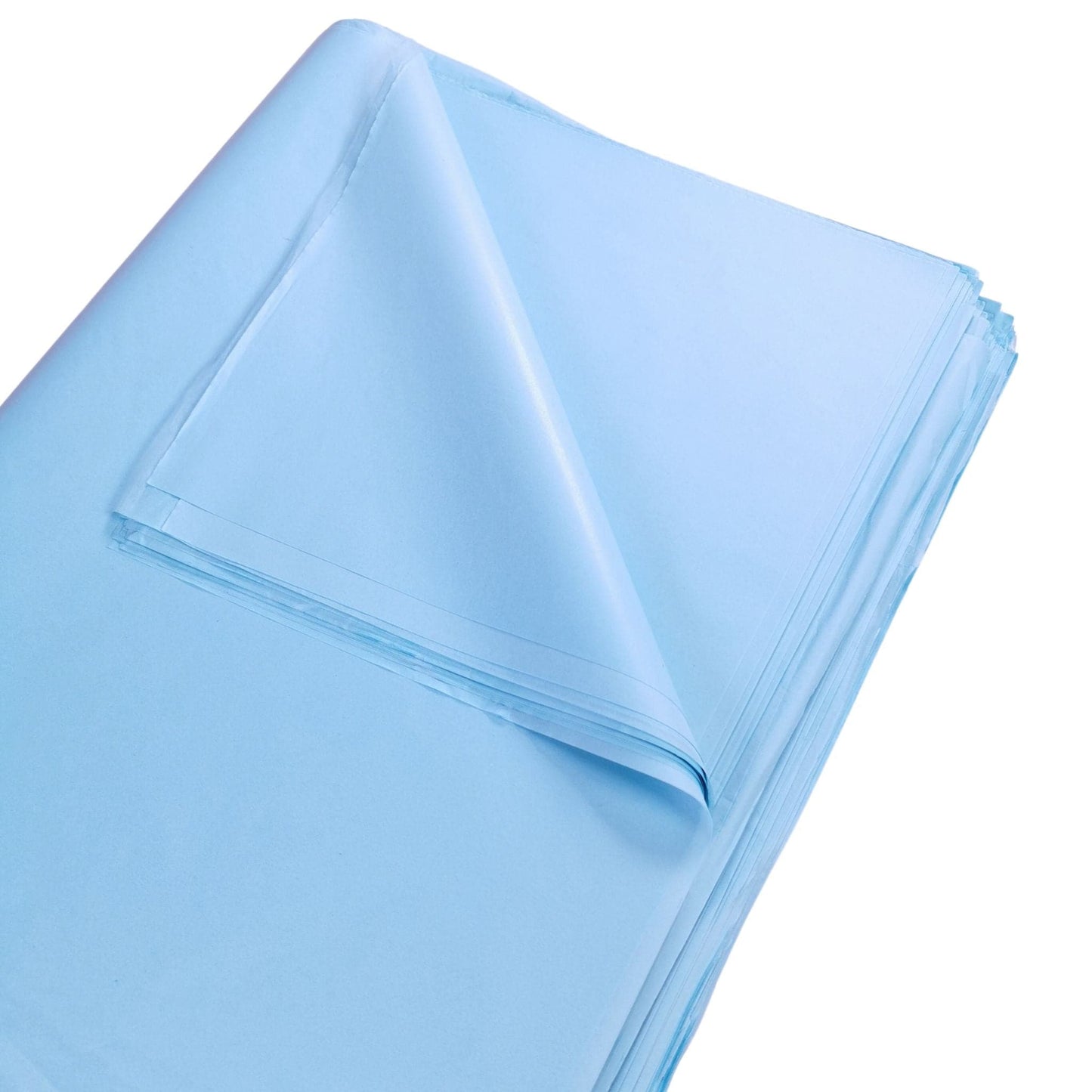 Tissue Paper 50cm x 75cm 17gsm Sky Blue