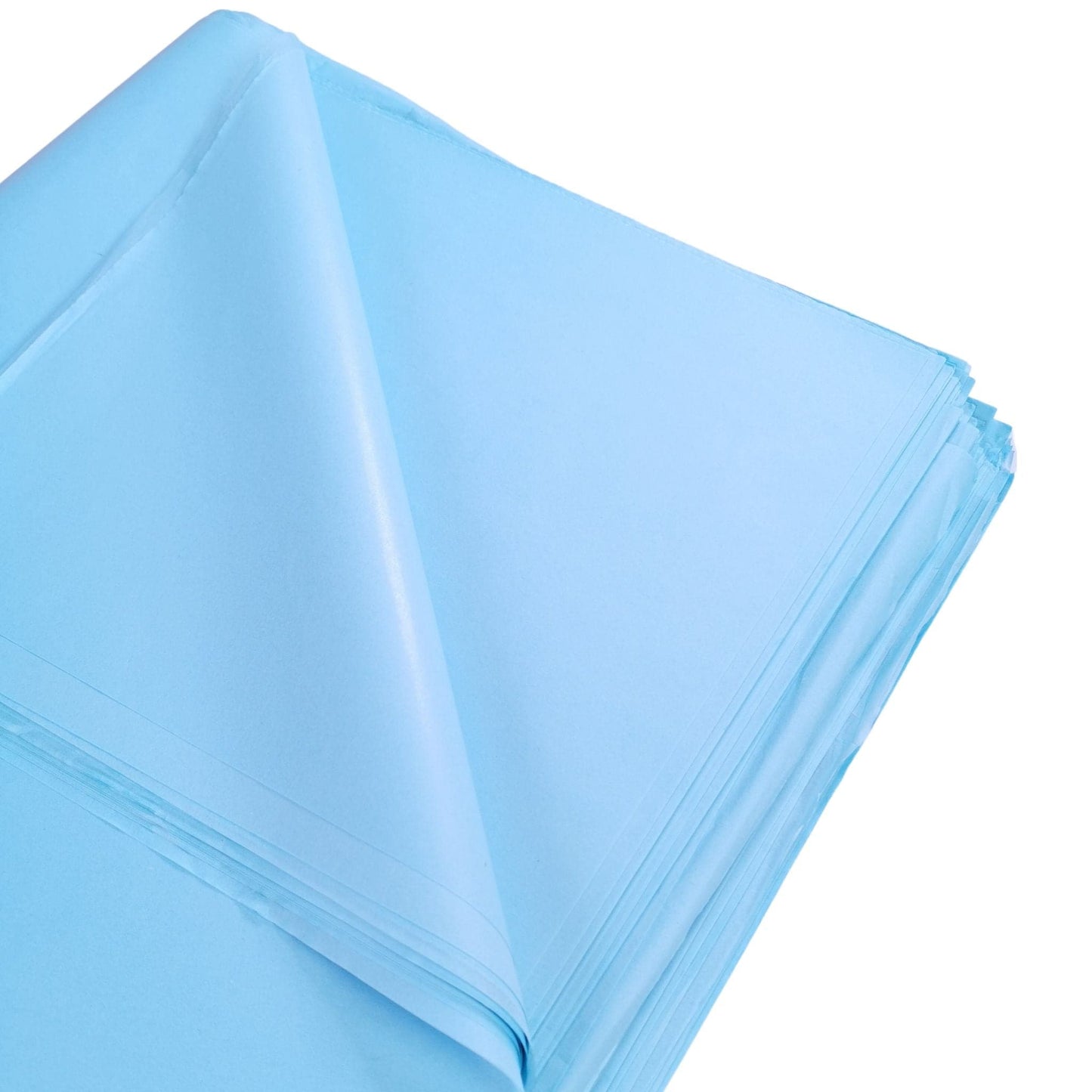 Tissue Paper 50cm x 75cm 17gsm Sky Blue