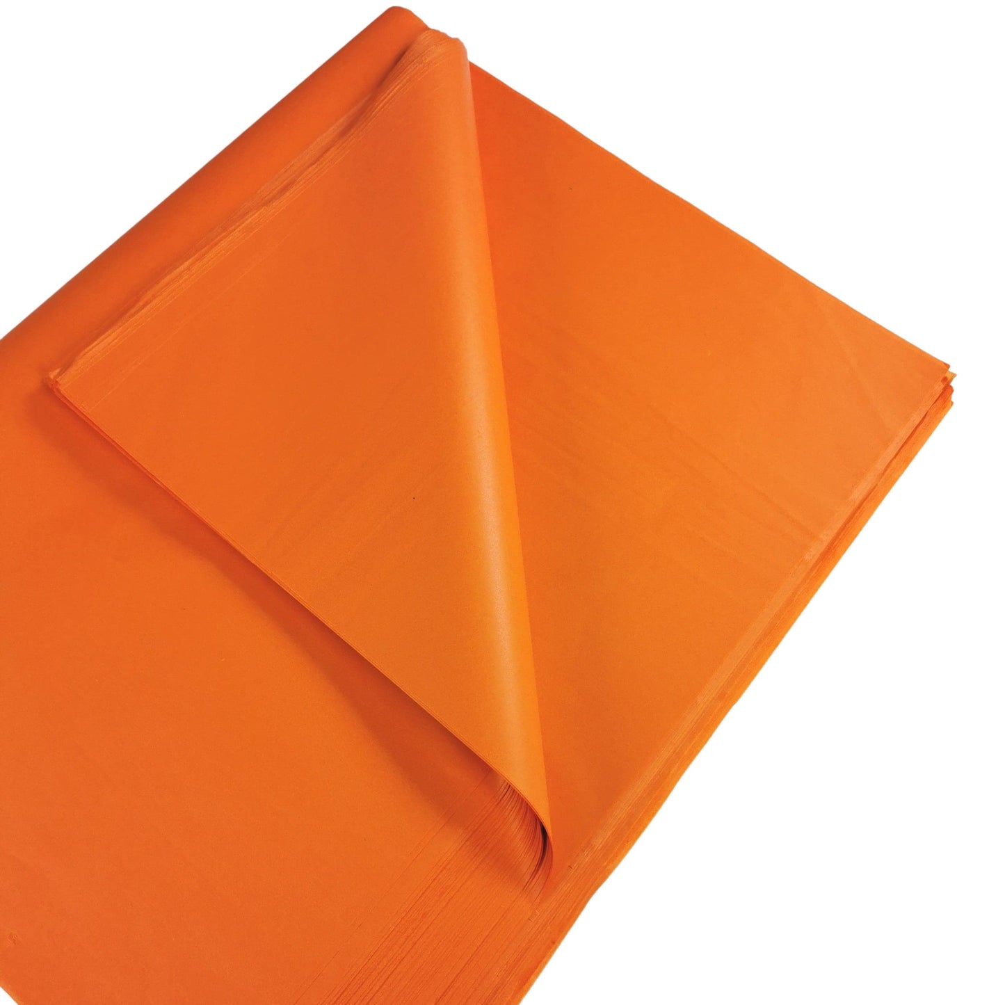 Tissue Paper Sheets 50cm x 75cm 17gsm Orange