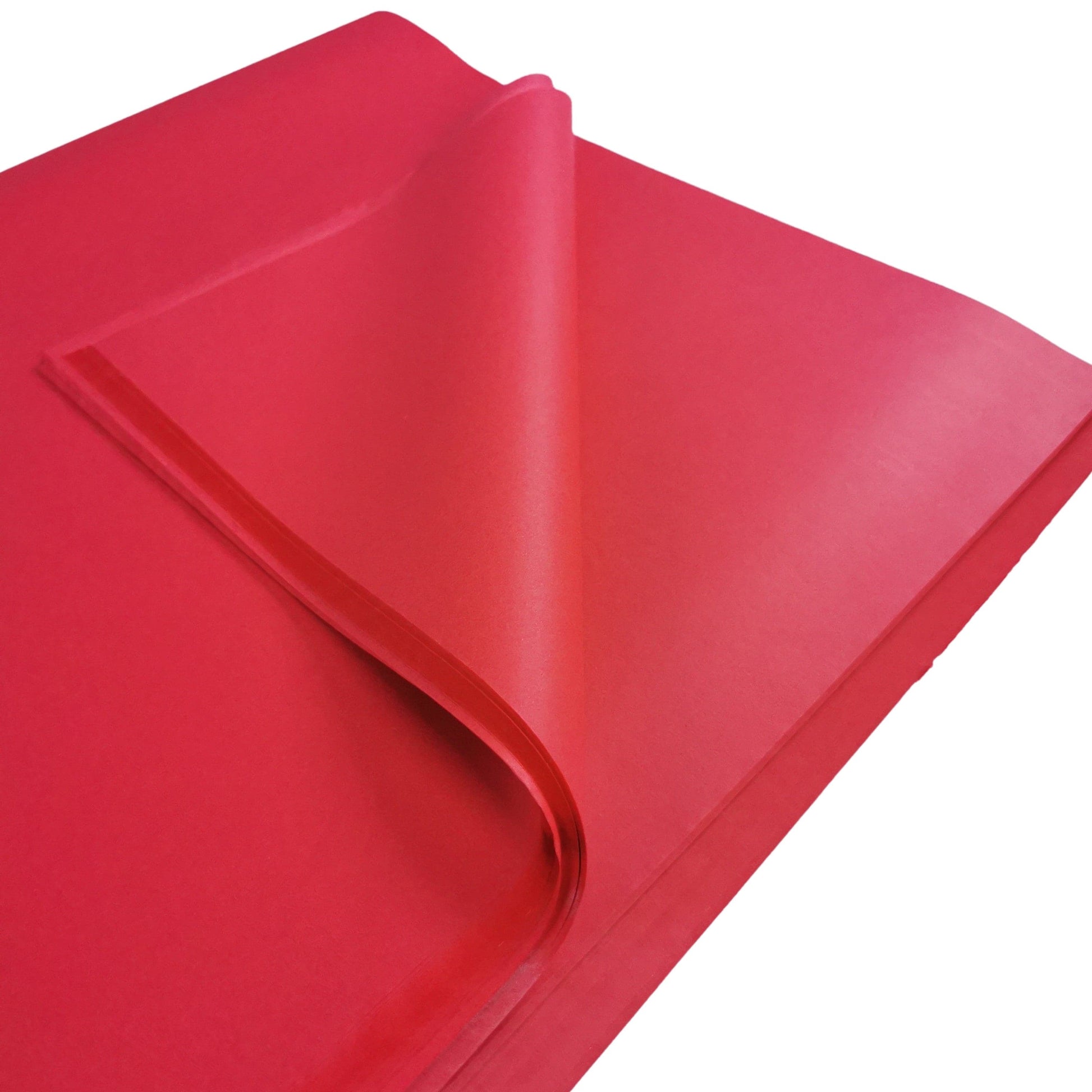 Red Tissue Paper Sheets