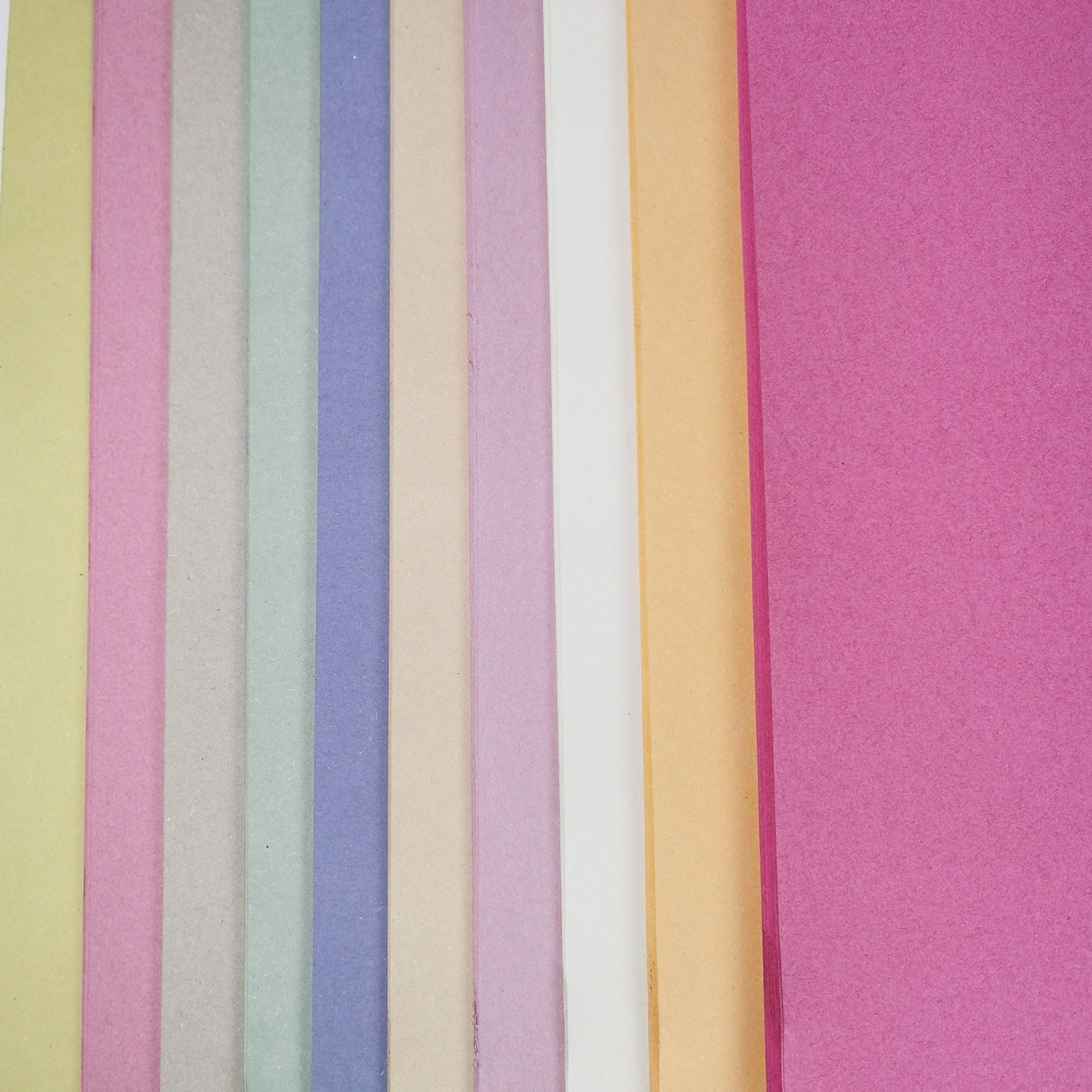 Colours Of Sugar Paper