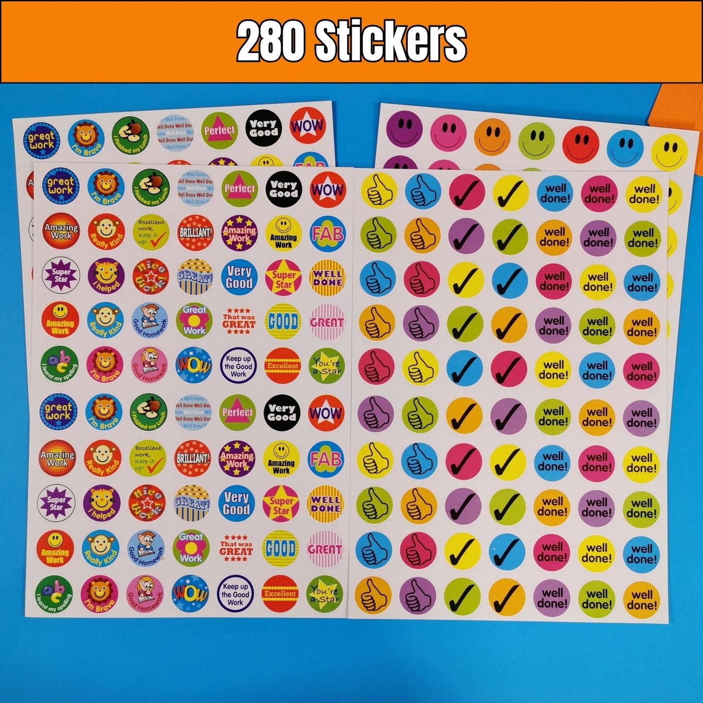 Reward Sticker Pack 280 Stickers