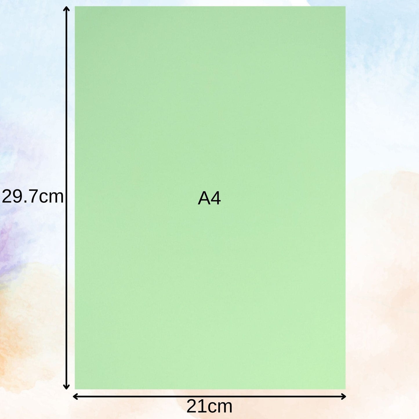 Smooth A4 Craft Card 160gsm 10 Sheets Choose Colour
