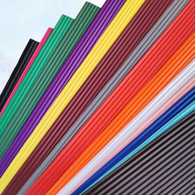 Large Corrugated Card Sheets 14 Assorted Coloured 70cm x 50cm Corrugated Sheets