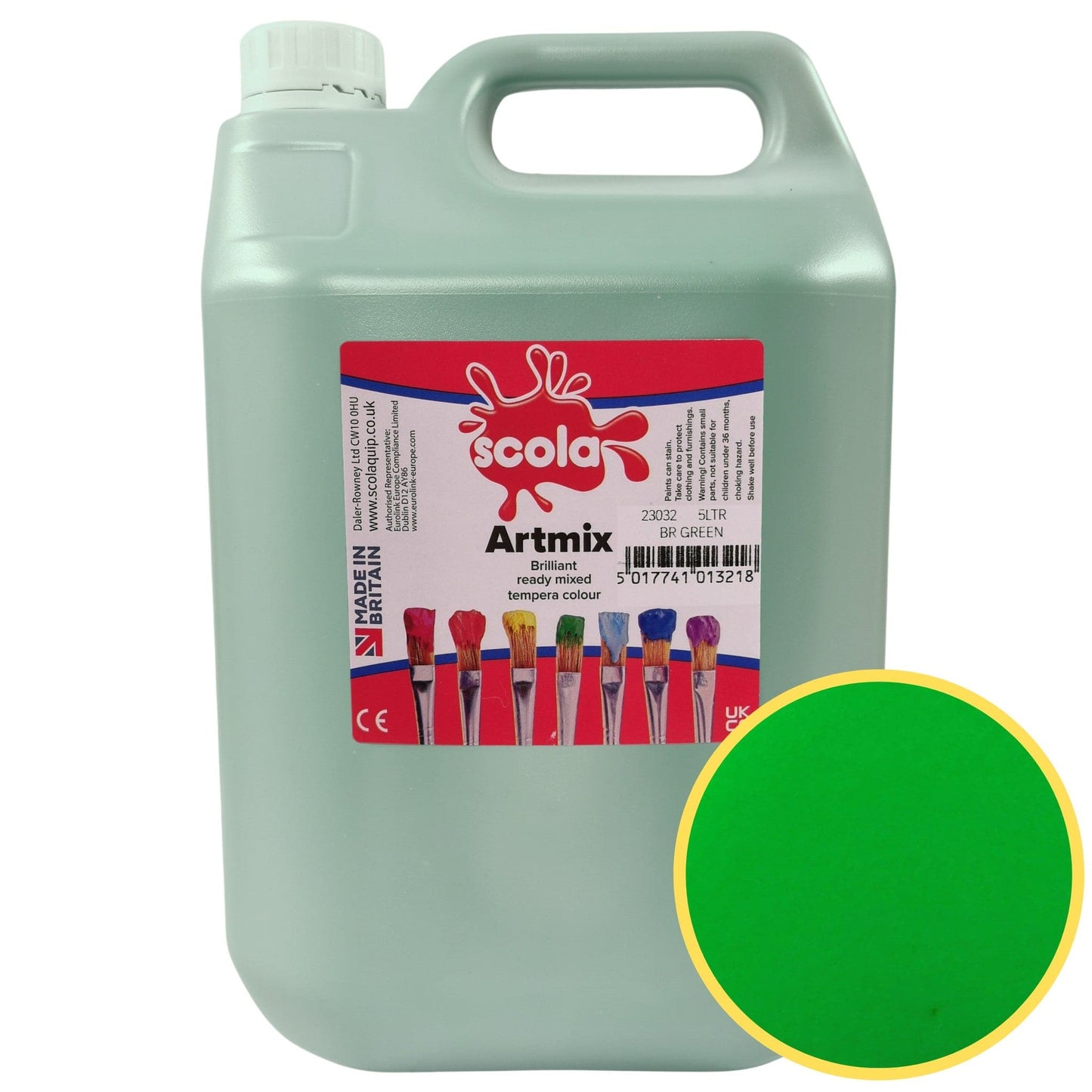 Scola Artmix Ready Mix Paint 5 Litre Choose Colour