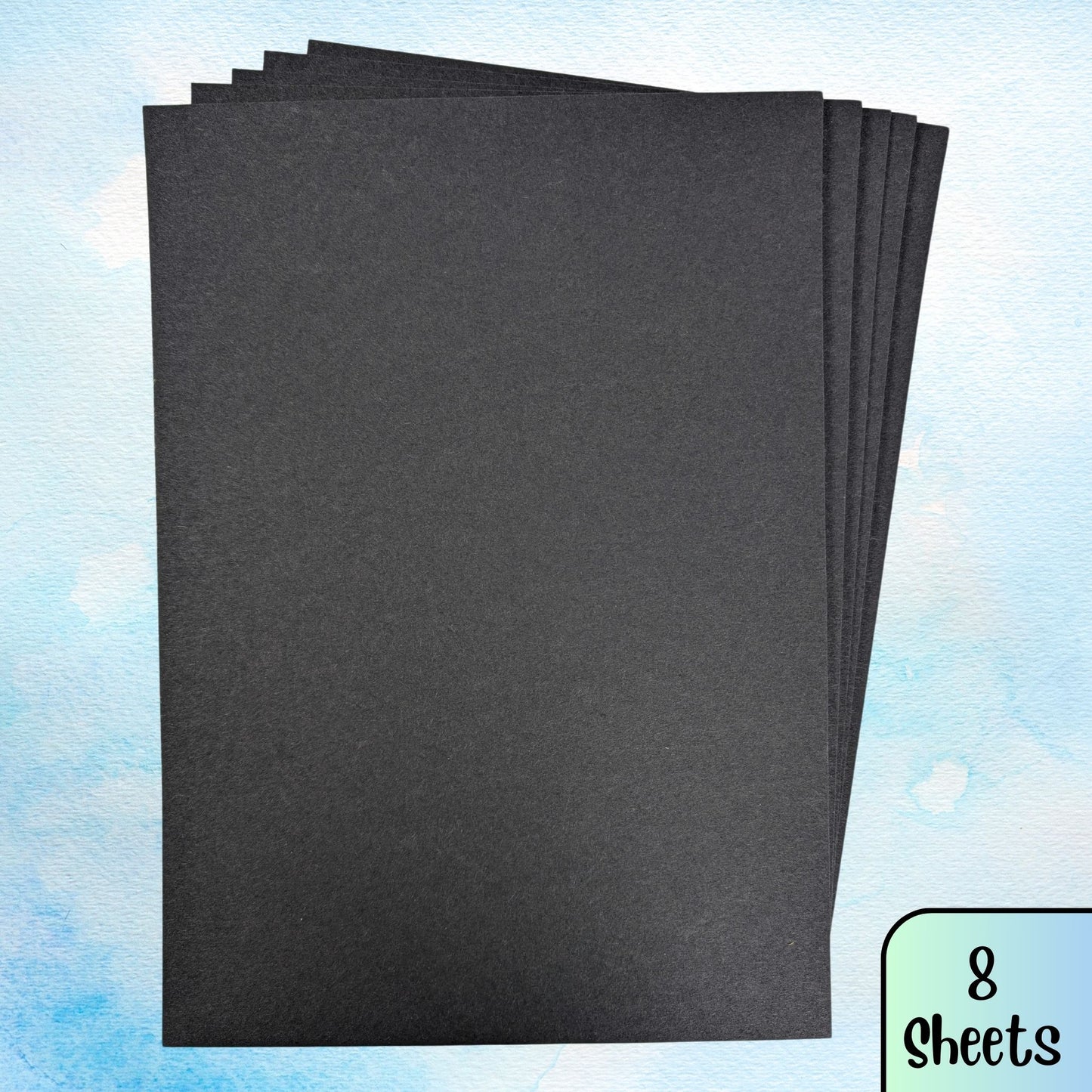 Black Card 8 Sheets