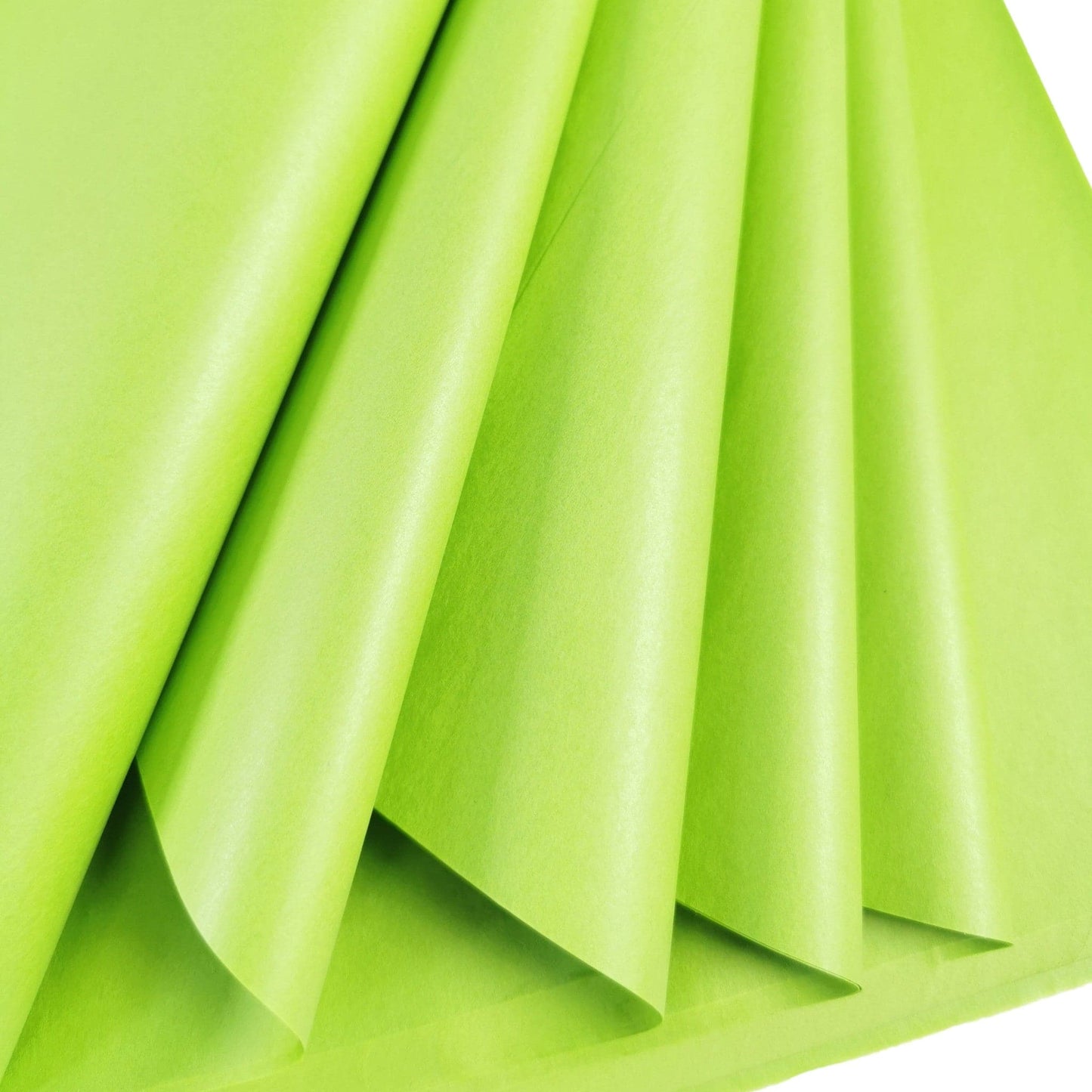 Tissue Paper Sheets 50cm x 75cm 17gsm Lime Green