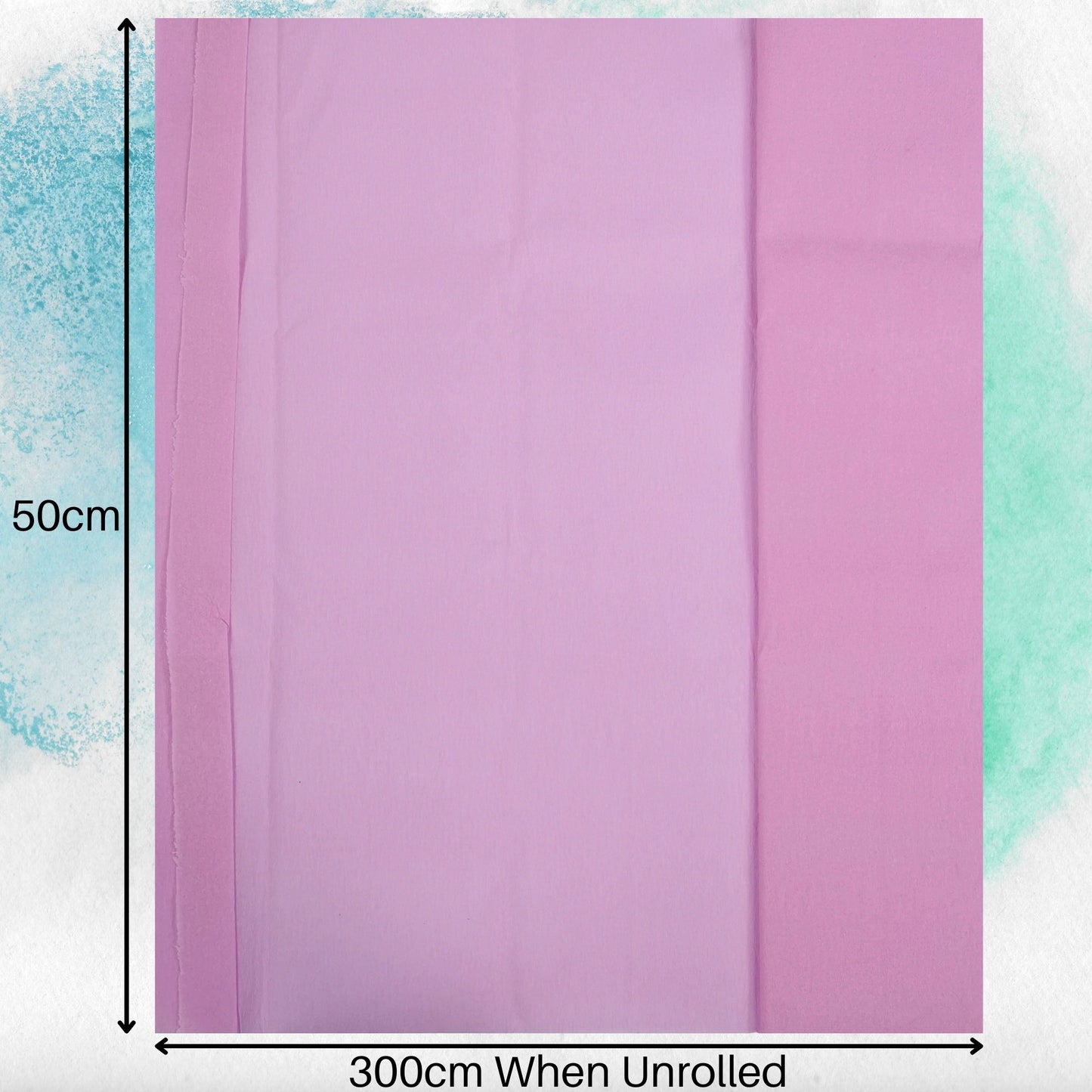 Crepe Paper Sheets For Crafting & Gift Wrapping 3m Choose Colour