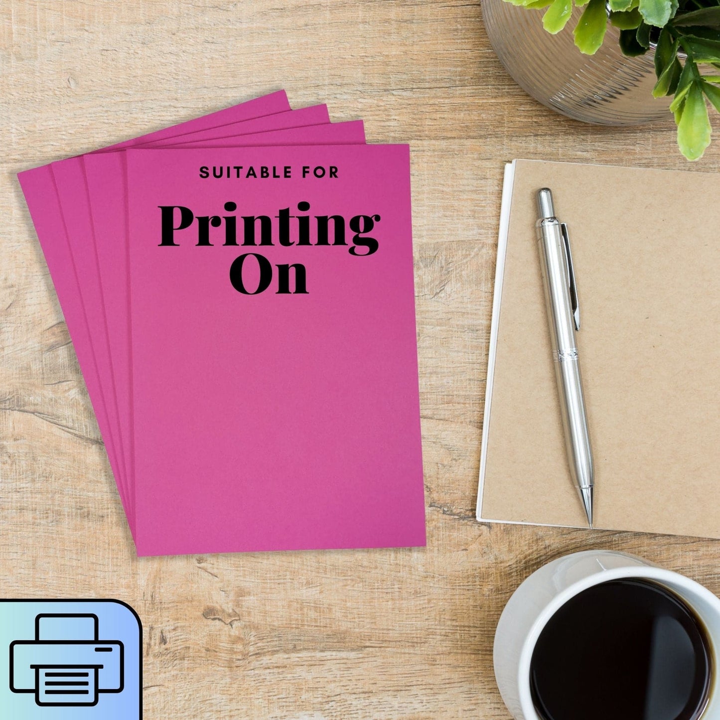 A5 Sheets For Printing Pink Intensive