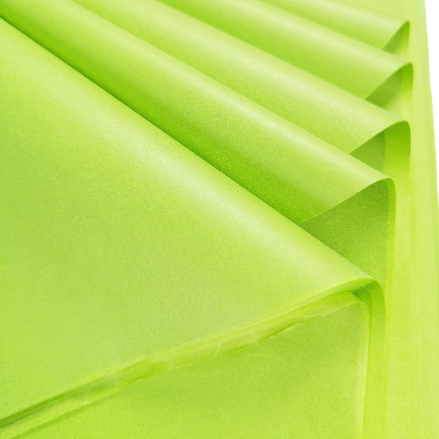 Tissue Paper Sheets 50cm x 75cm 17gsm Lime Green