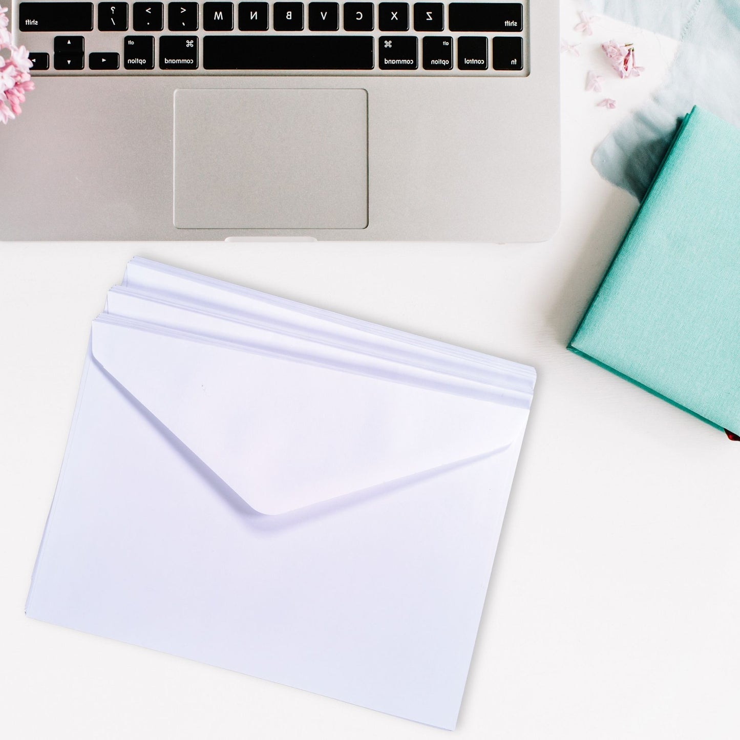 C5 White Envelopes Diamond Flap Gummed 100gsm Postal Envelopes