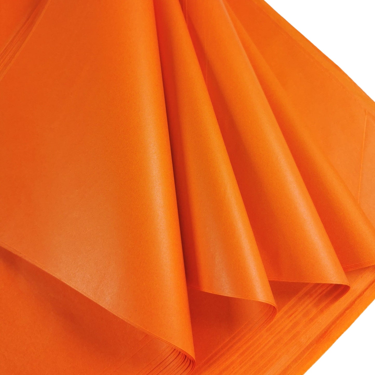 Tissue Paper Sheets 50cm x 75cm 17gsm Orange
