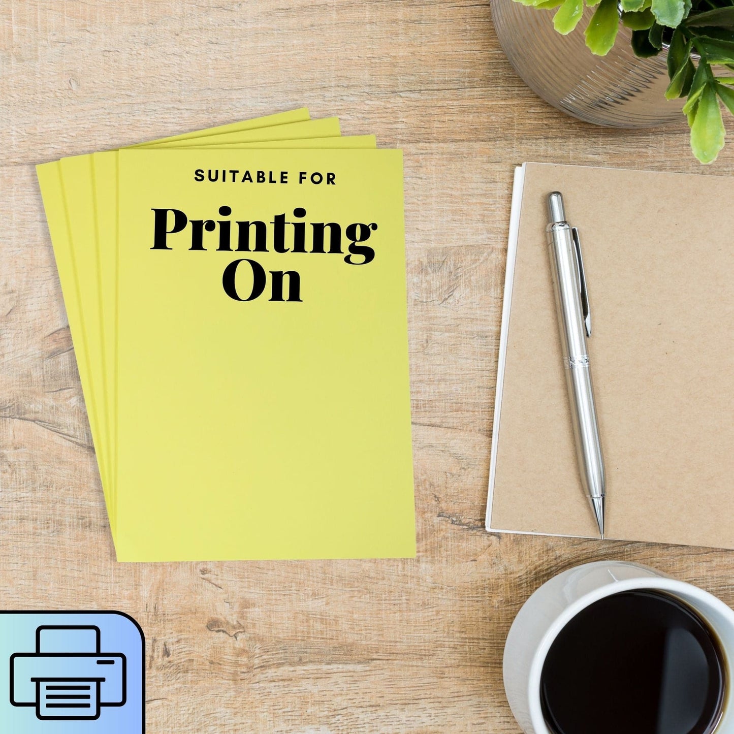A5 Sheets For Printing Daffodil Yellow