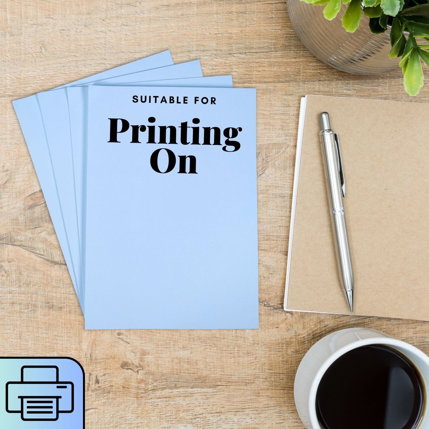 A5 Sheets For Printing Blue