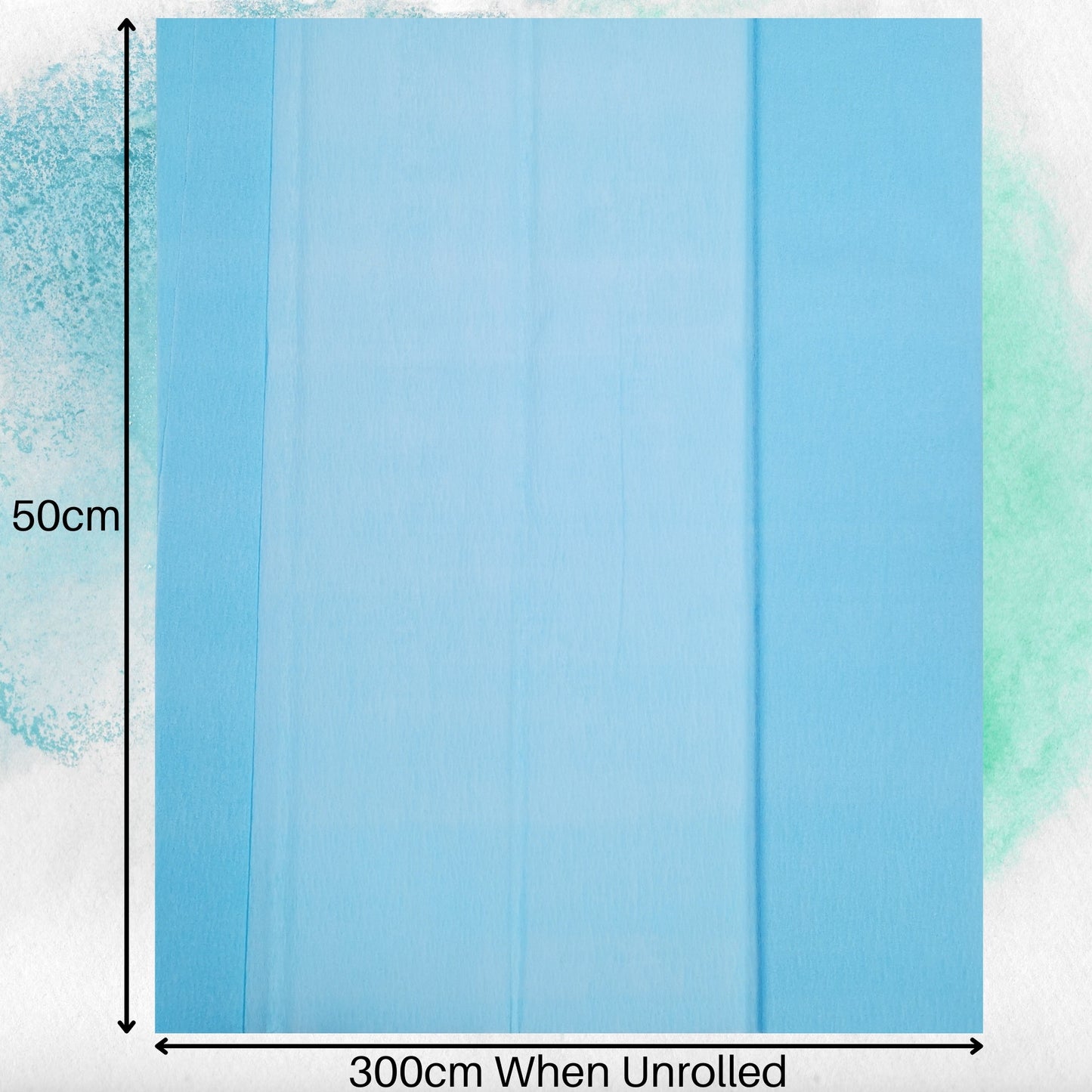 Crepe Paper Sheets For Crafting & Gift Wrapping 3m Choose Colour