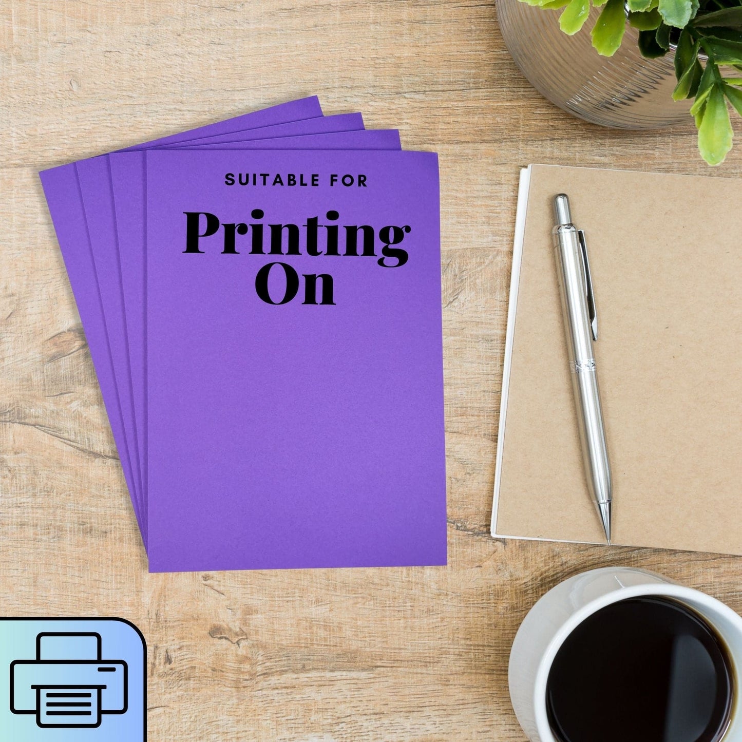 A5 Sheets For Printing Purple