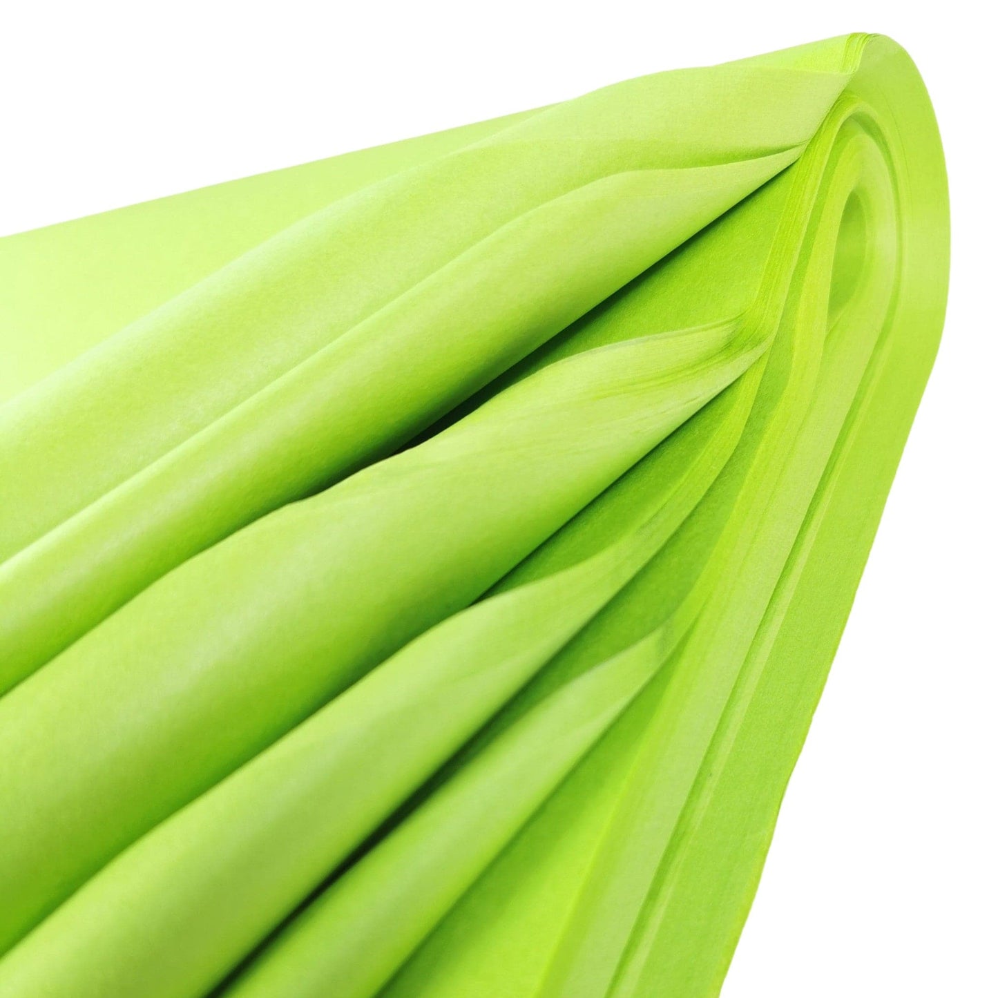 Tissue Paper Sheets 50cm x 75cm 17gsm Lime Green