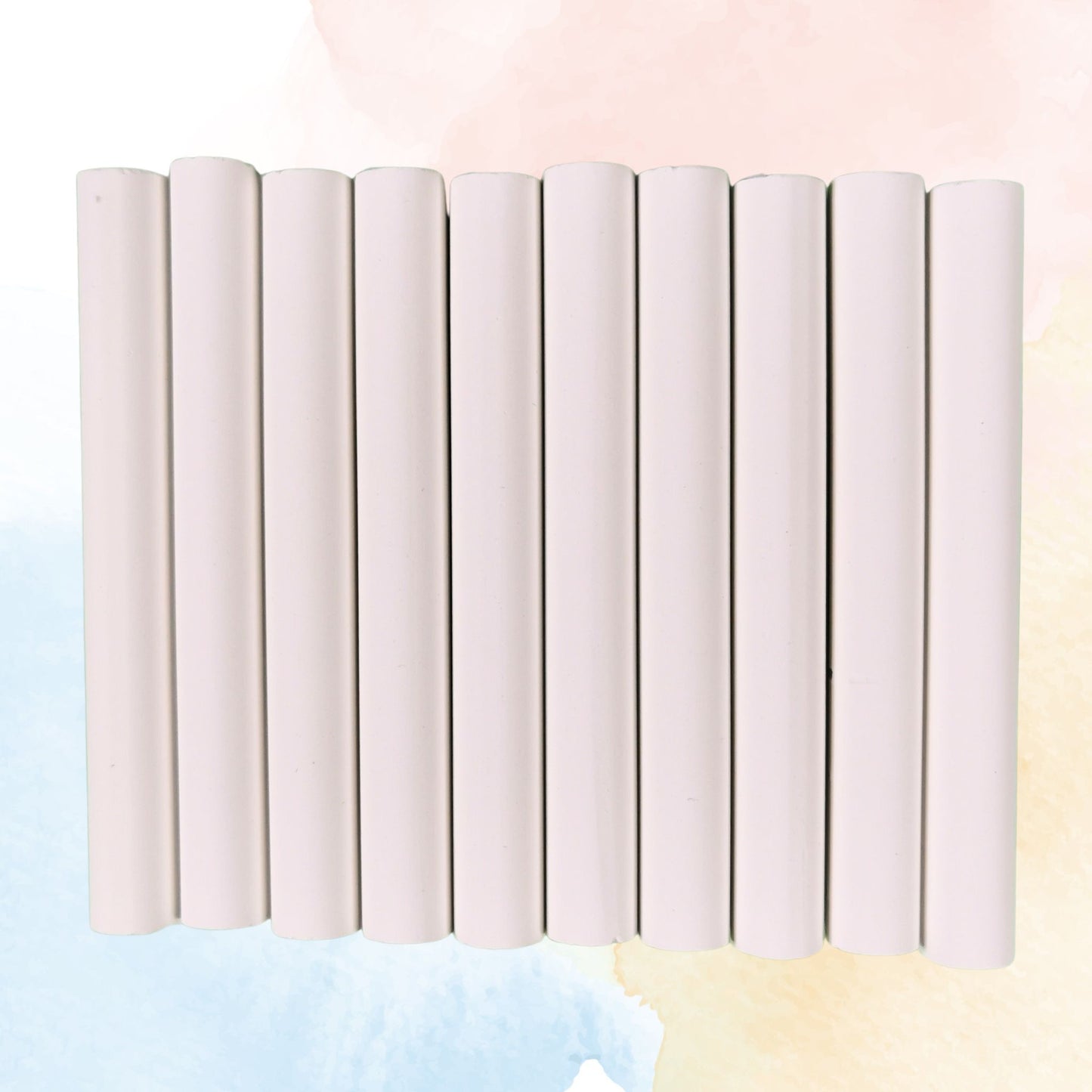 Dustless White Chalk Pack of 10 Sticks