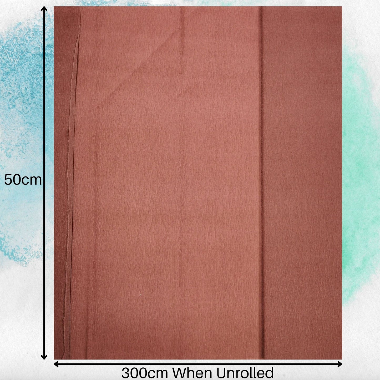 Crepe Paper Sheets For Crafting & Gift Wrapping 3m Choose Colour