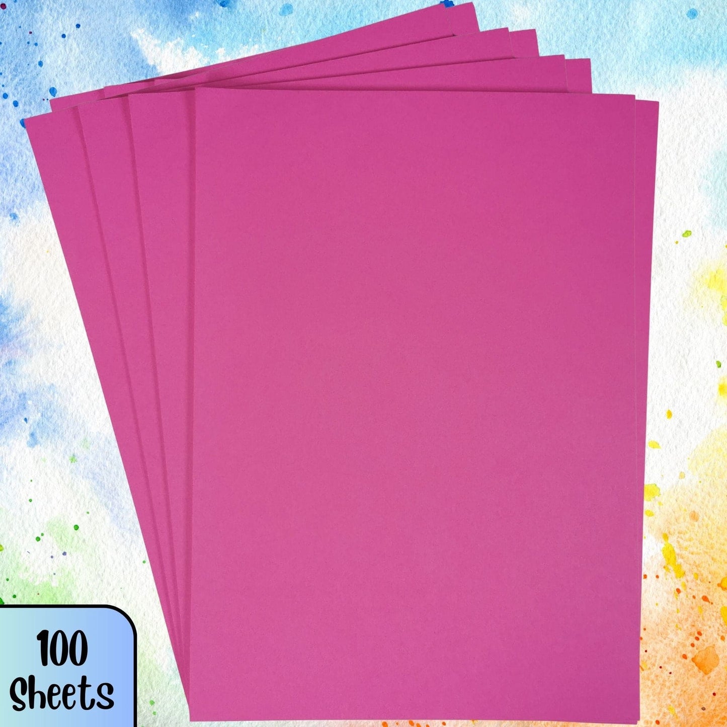Smooth A4 Craft Card 160gsm 100 Sheets Choose Colour
