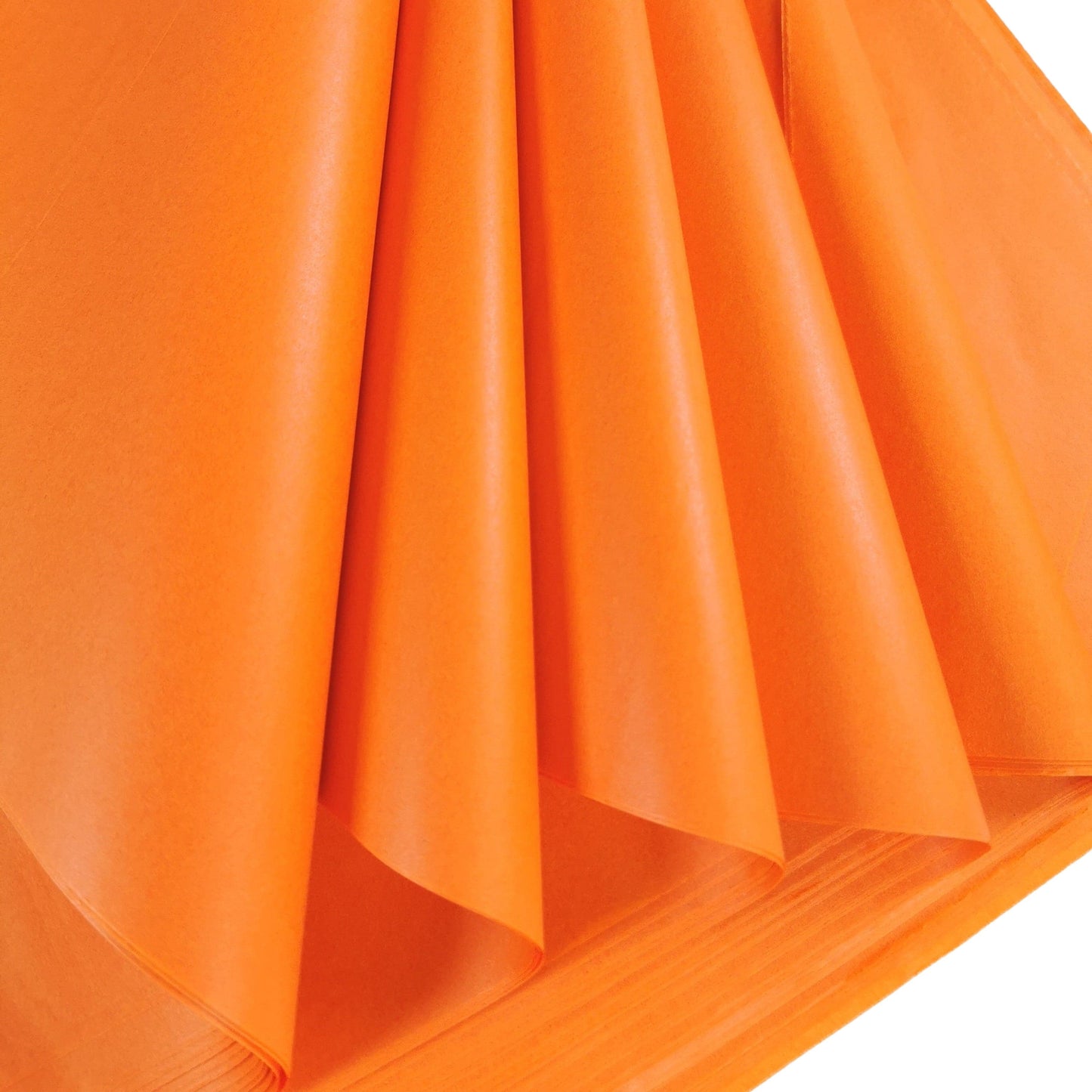 Tissue Paper Sheets 50cm x 75cm 17gsm Orange