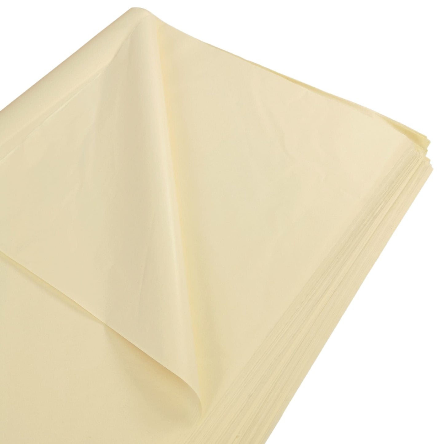 Tissue Paper 50cm x 75cm 17gsm Cream