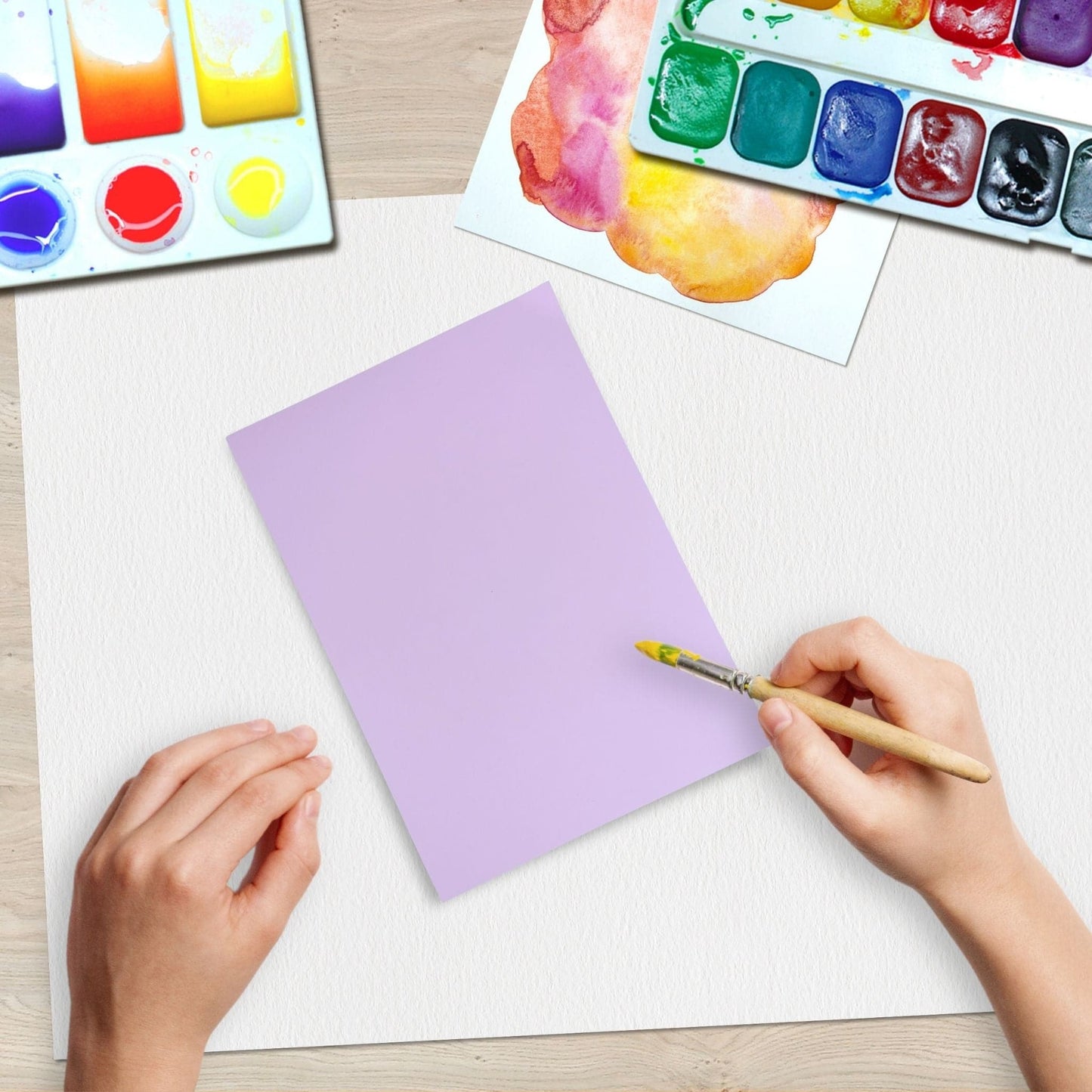 Paint On Lilac Sheets
