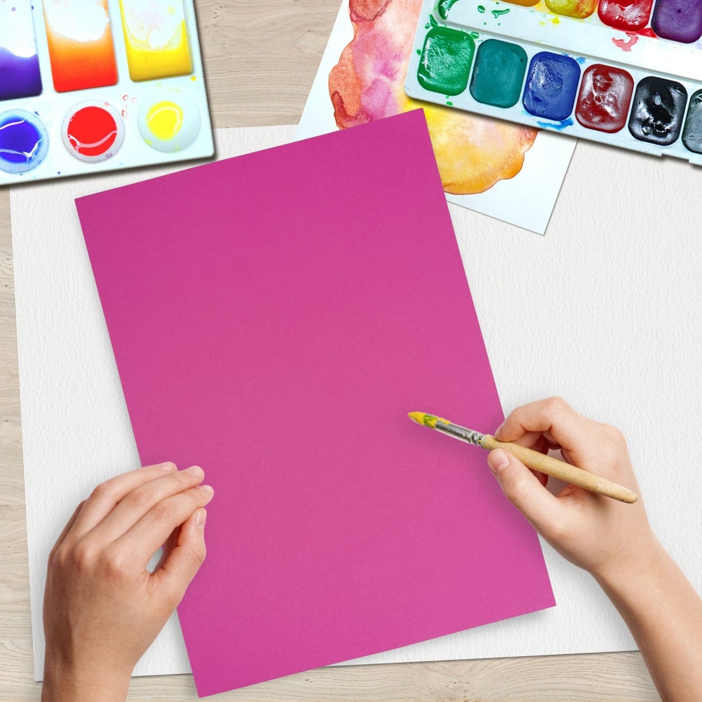 Smooth A4 Craft Card 160gsm 50 Sheets Choose Colour