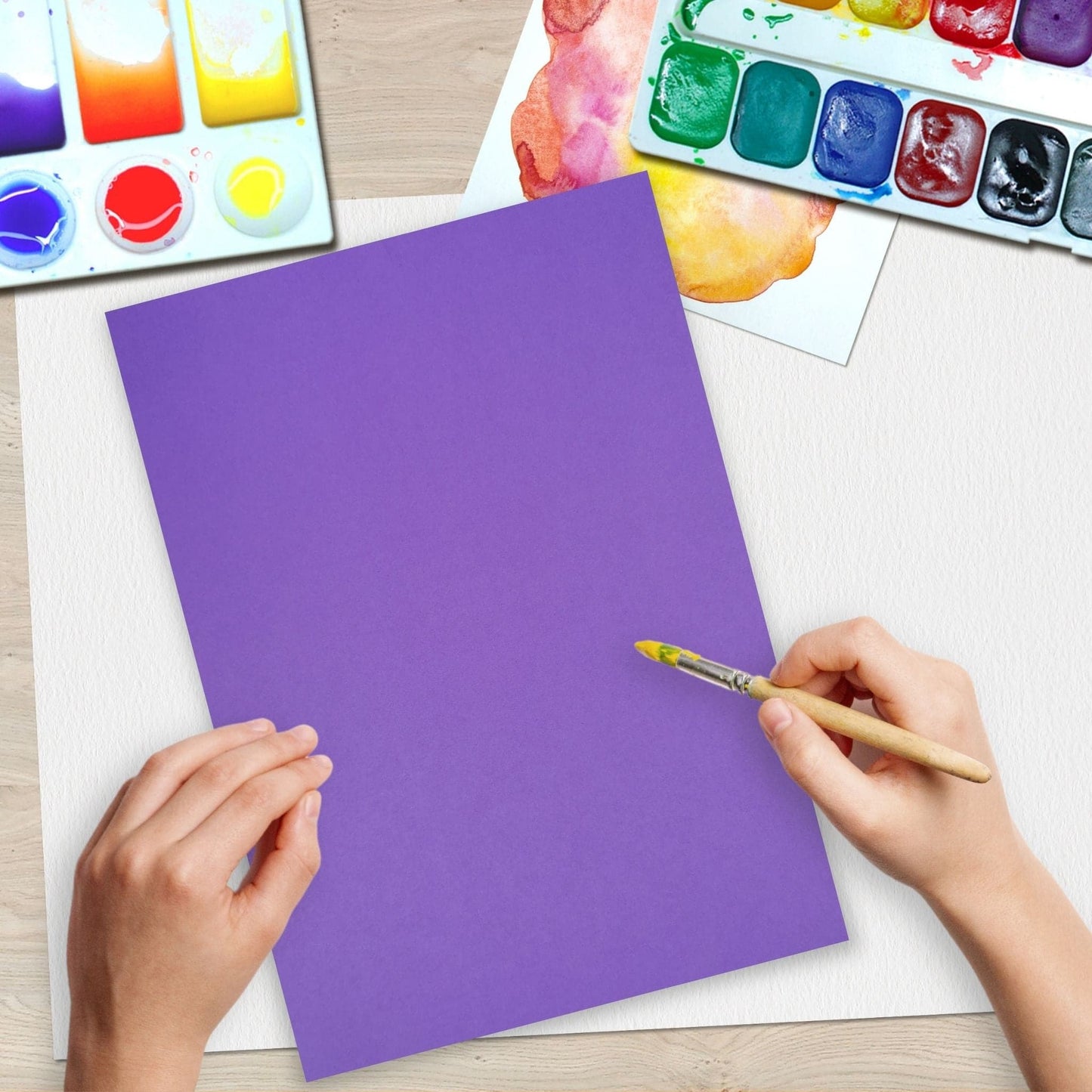 Smooth A4 Craft Card 160gsm 50 Sheets Choose Colour