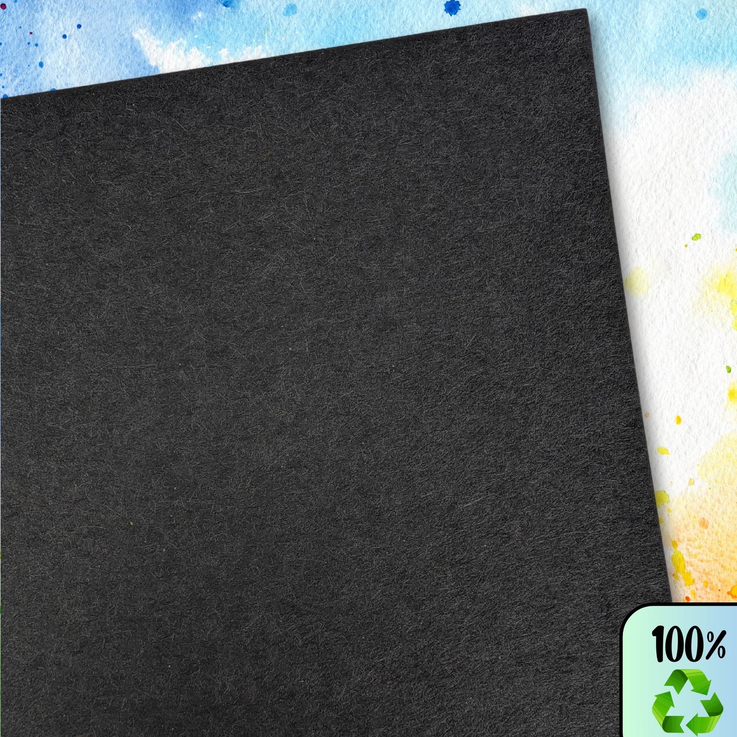 100% Recycled Black Card