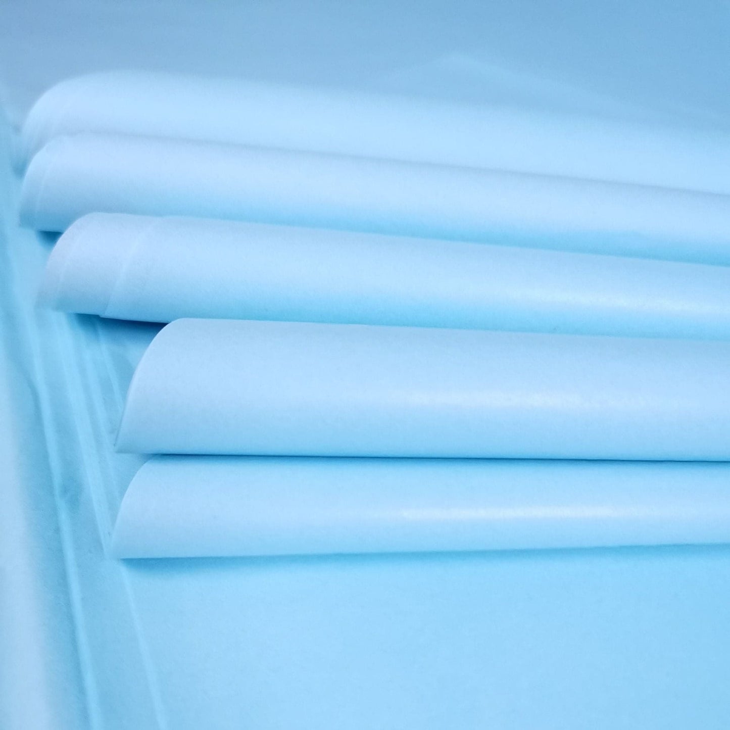Tissue Paper 50cm x 75cm 17gsm Sky Blue