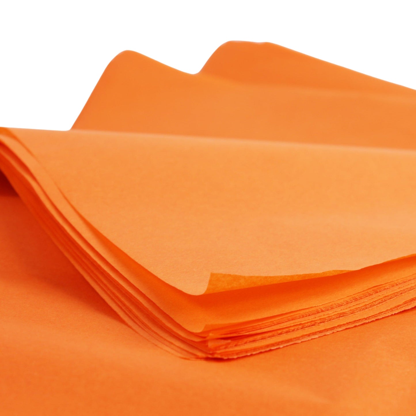 Tissue Paper Sheets 50cm x 75cm 17gsm Orange