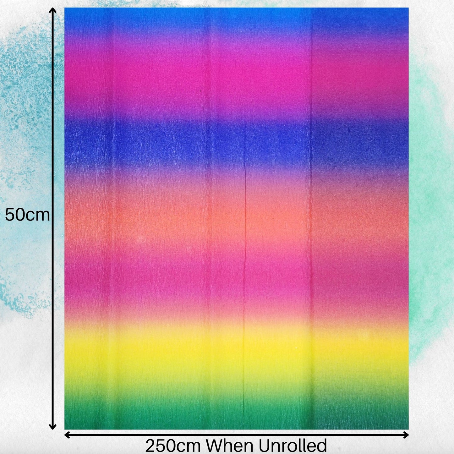 Crepe Paper Sheets For Crafting & Gift Wrapping 3m Choose Colour