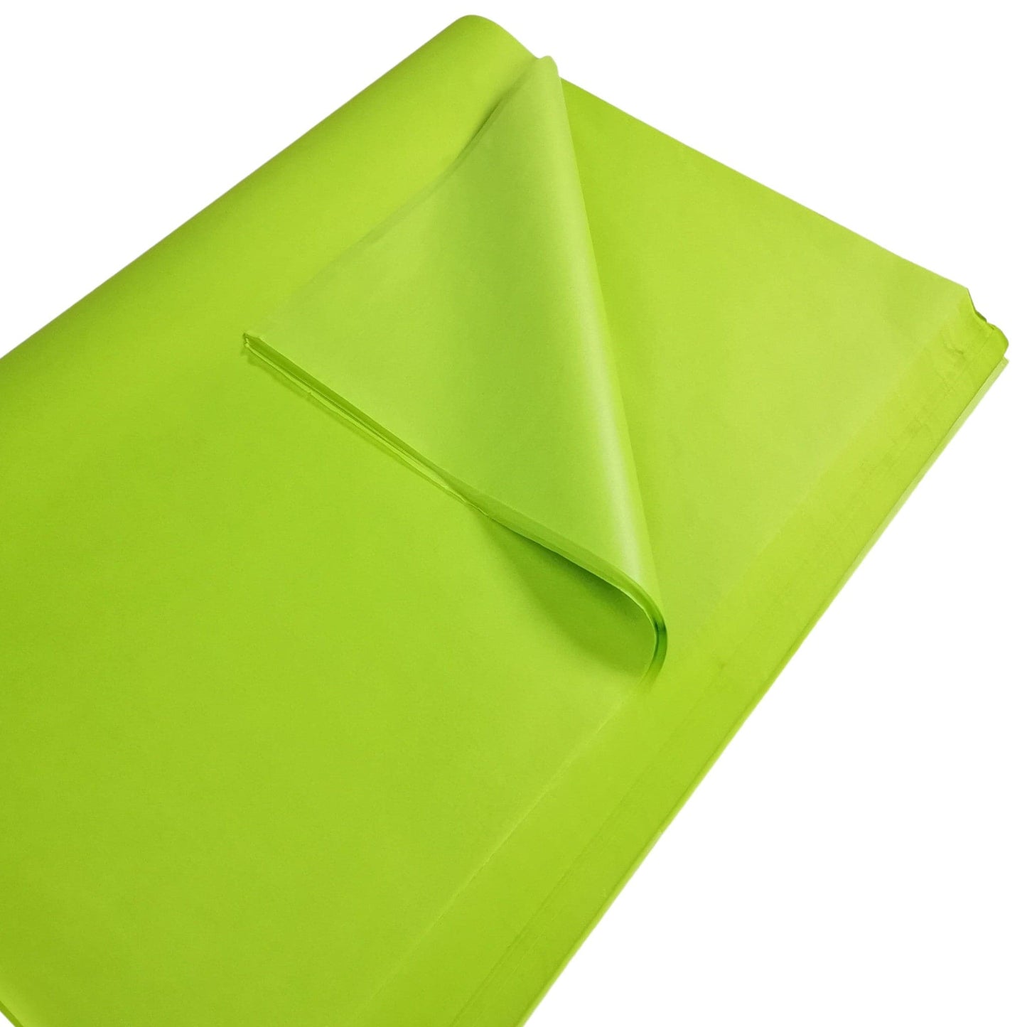 Tissue Paper Sheets 50cm x 75cm 17gsm Lime Green