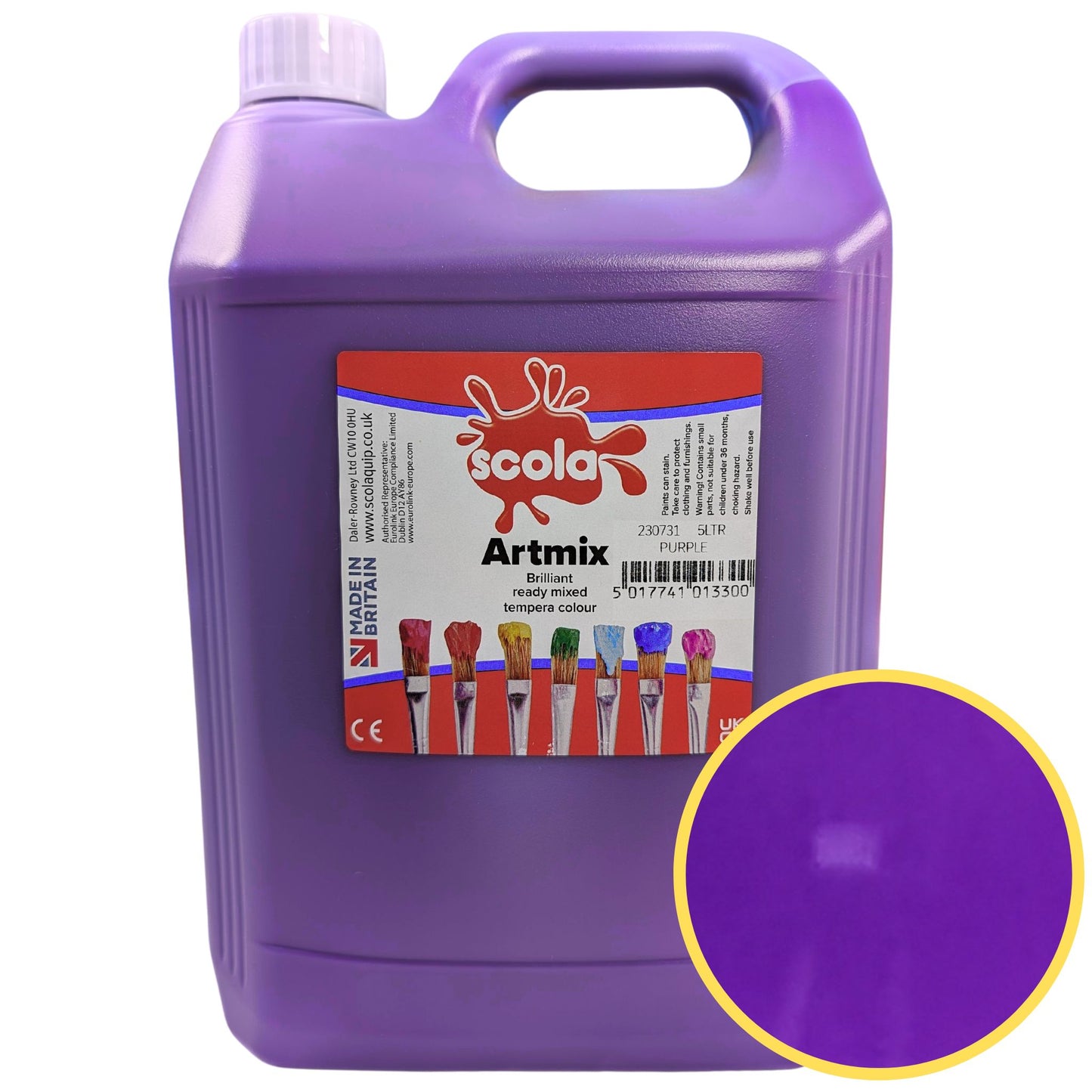 Scola Artmix Ready Mix Paint 5 litre