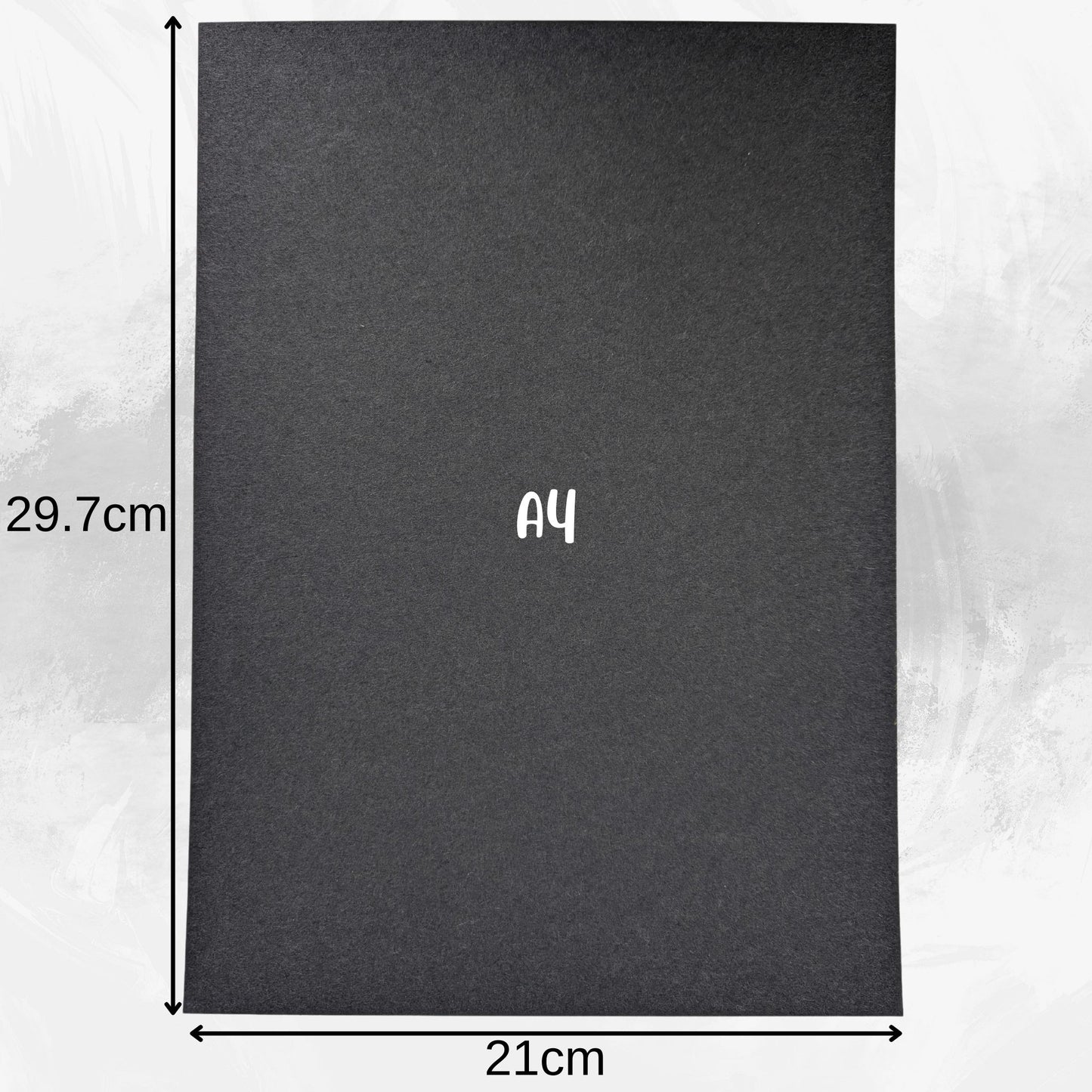 A4 Black Card For Drawing