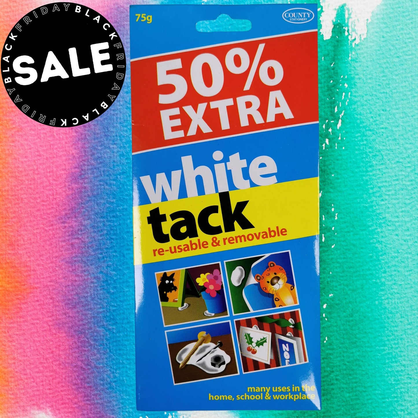 White Tack 75g Pack
