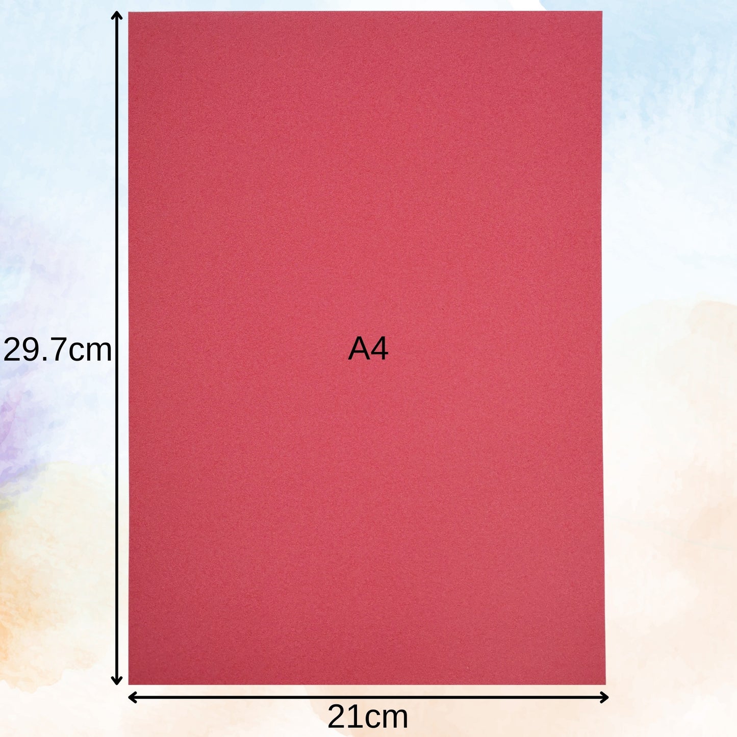 Recycled A4 Bright Colour Sugar Paper 100gsm Choose Quantity