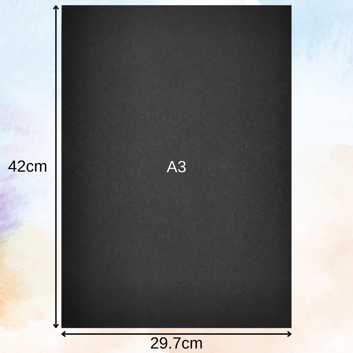 A3 Black Sheets