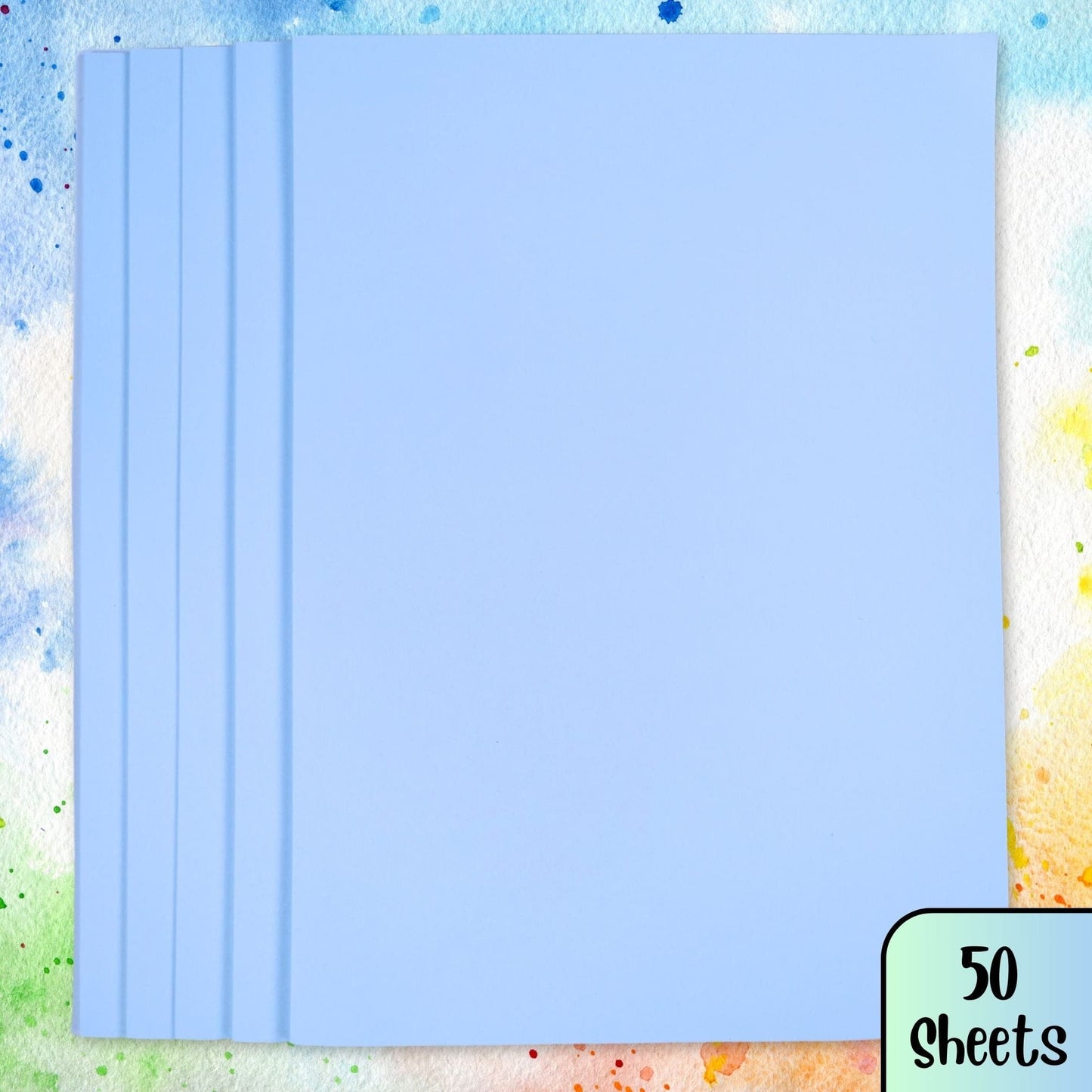 Blue Paper Sheets Pack
