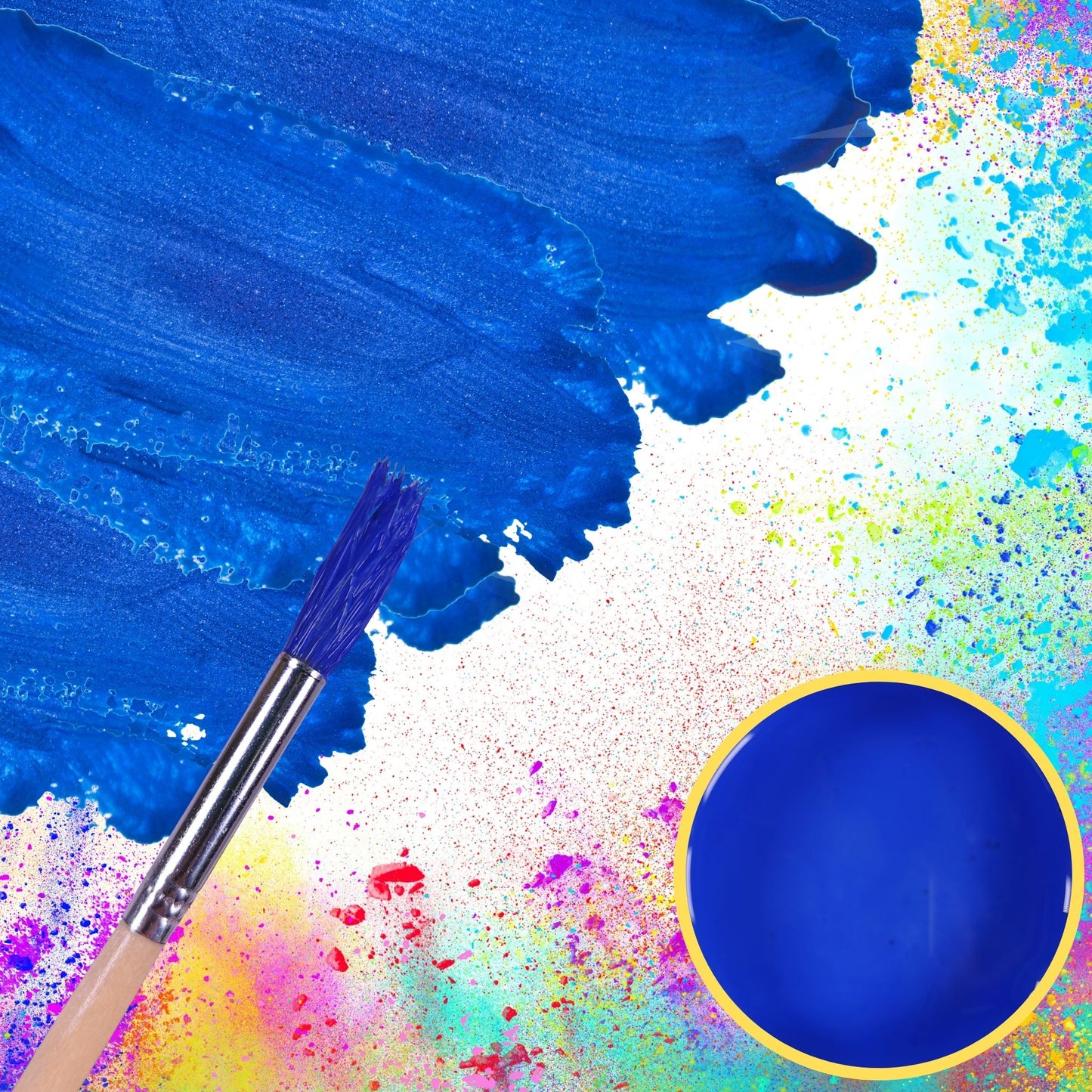 Powder Paint Single Colour Bags of 2.5kg Non Toxic Childrens Paint