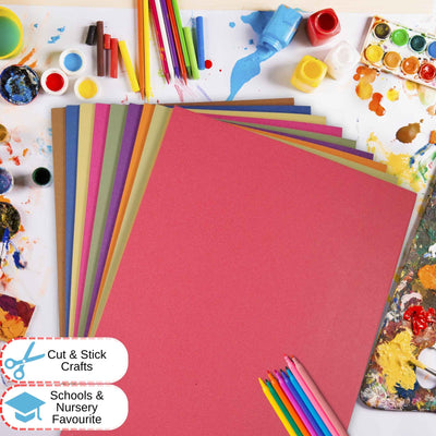 Recycled A1 Bright Colour Sugar Paper 100gsm