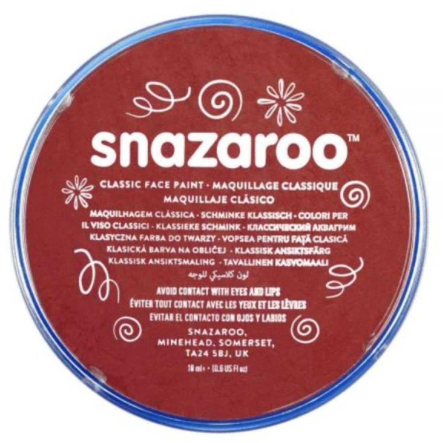 Snazaroo Face paint 18ml Tubs