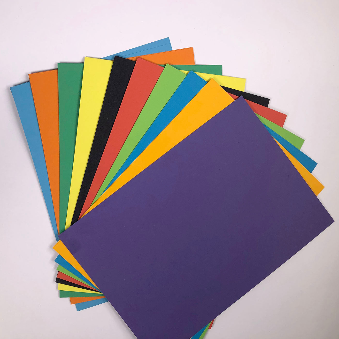 100% Recycled A2 Ten Intensive Colour Card 180gsm