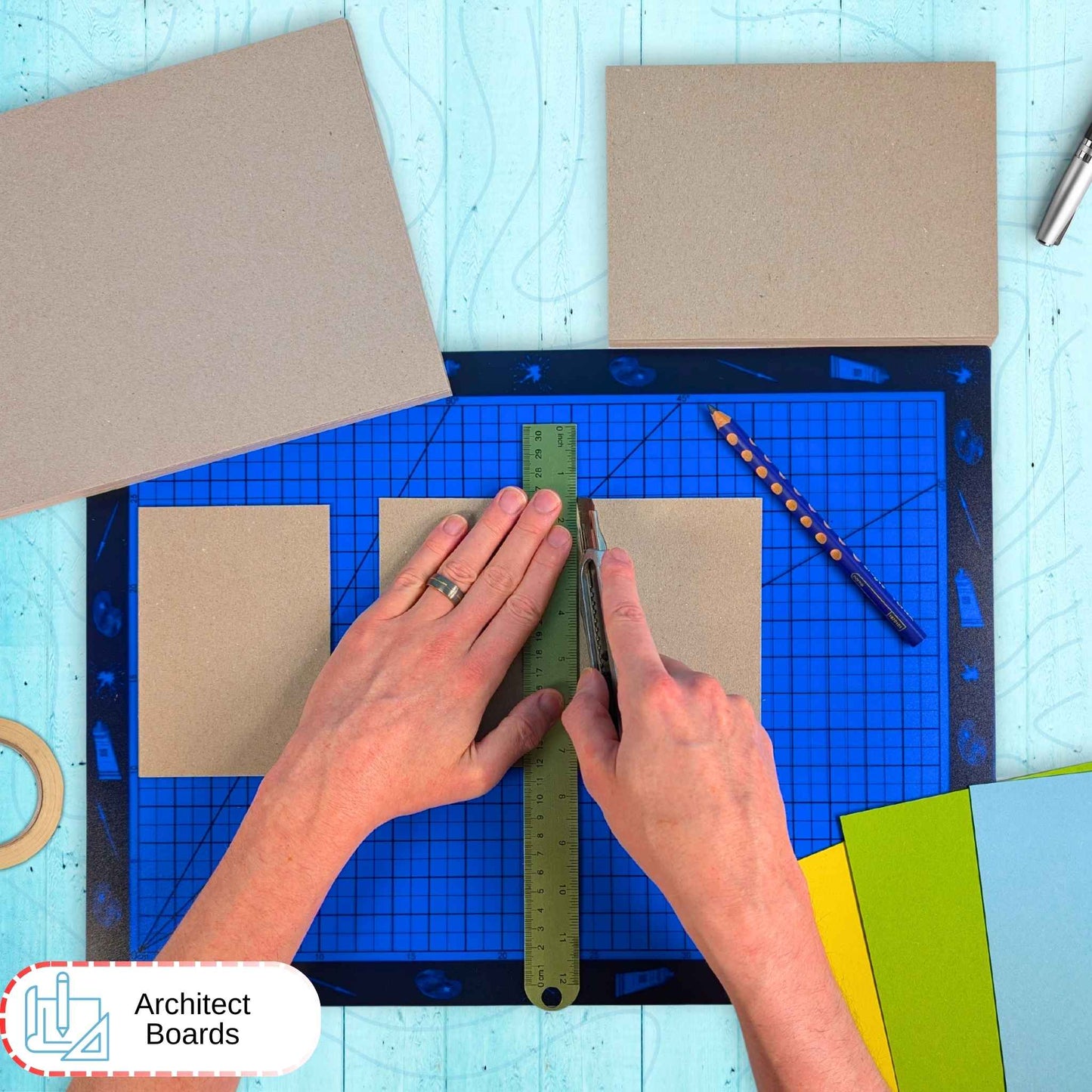 Greyboard A5 – 1500 Micron Heavyweight Sheets for Craft, Art, Backing & Model Making