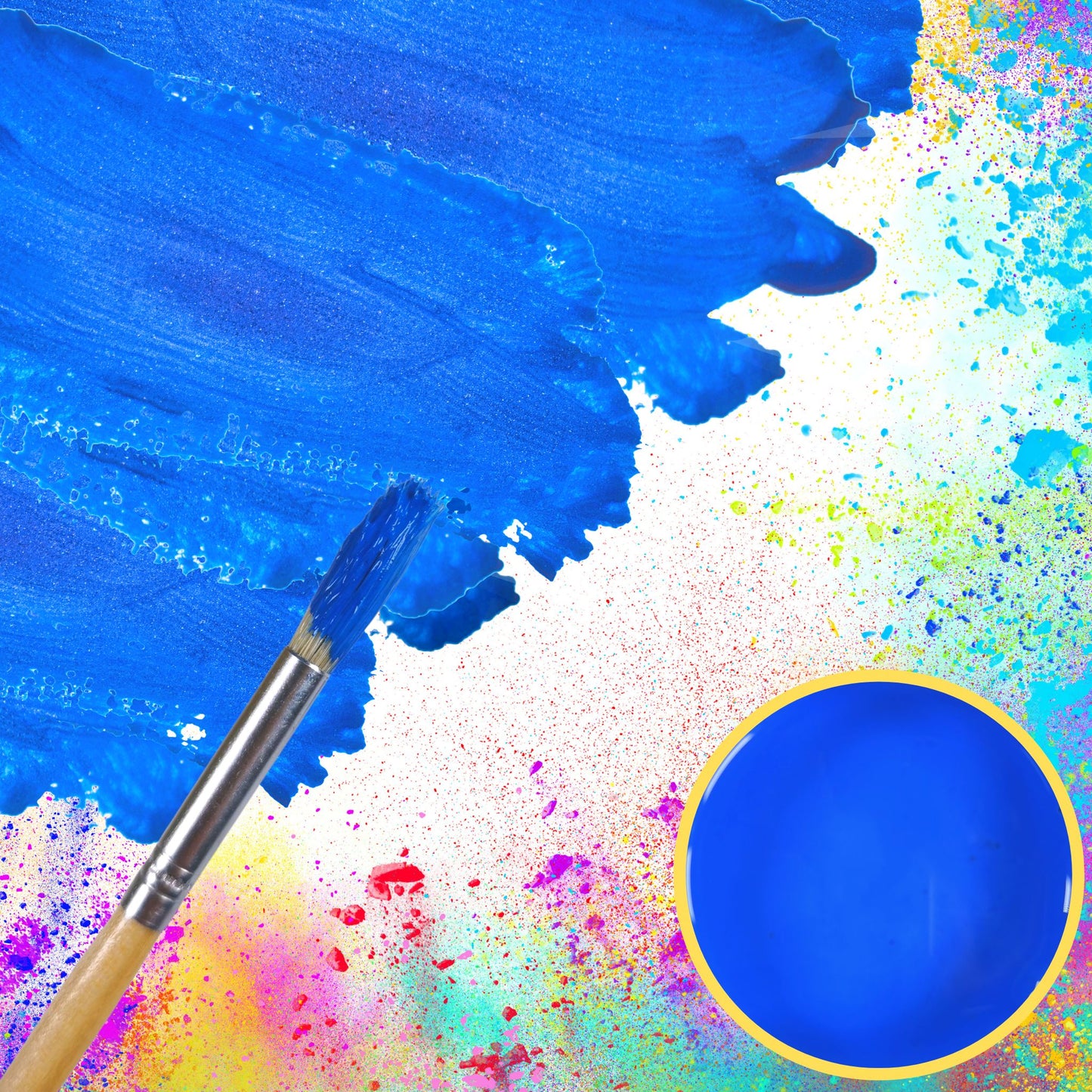 Powder Paint Single Colour Bags of 2.5kg Non Toxic Childrens Paint