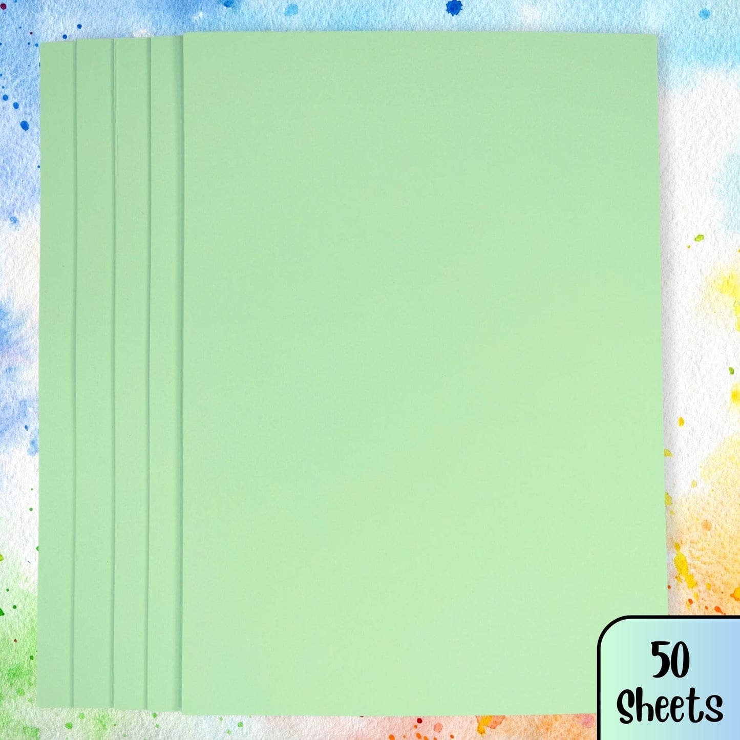 Green Paper Sheets Pack