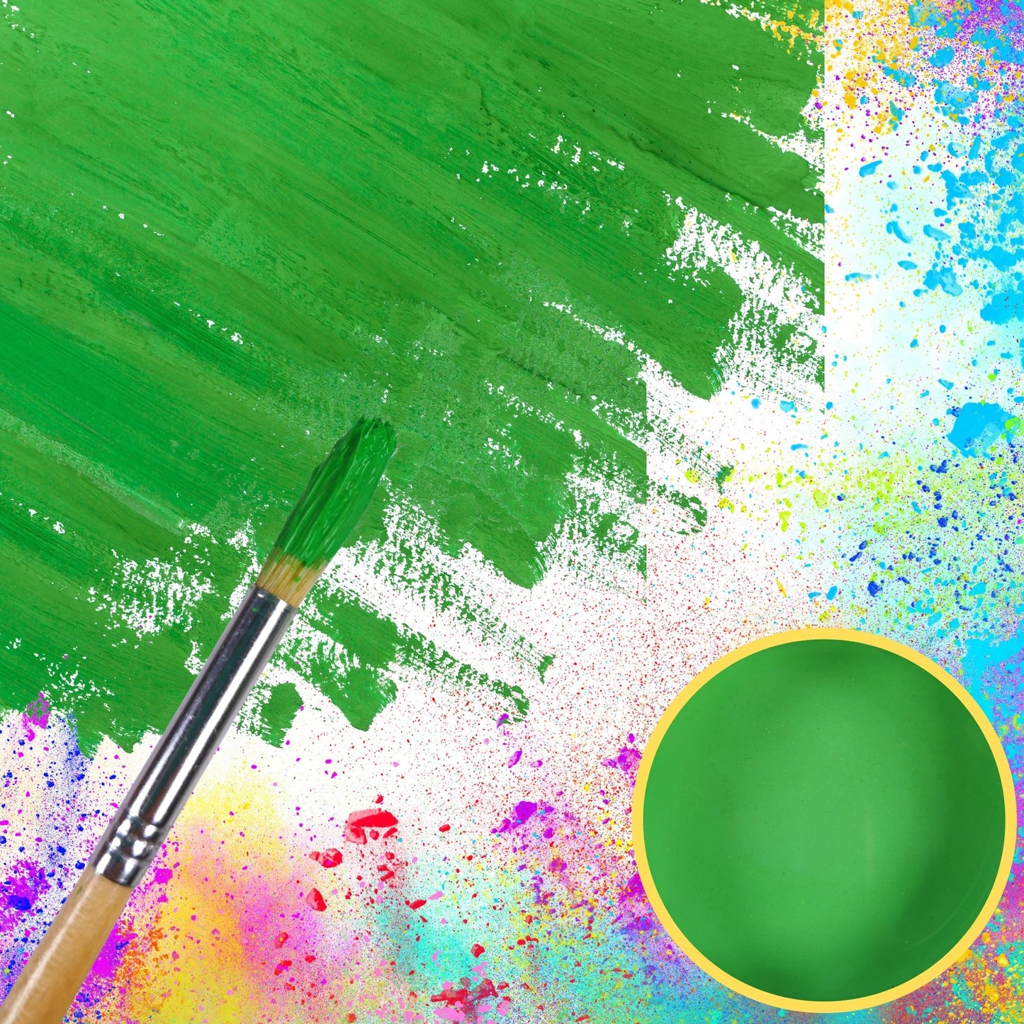 Powder Paint Single Colour Bags of 2.5kg Non Toxic Childrens Paint