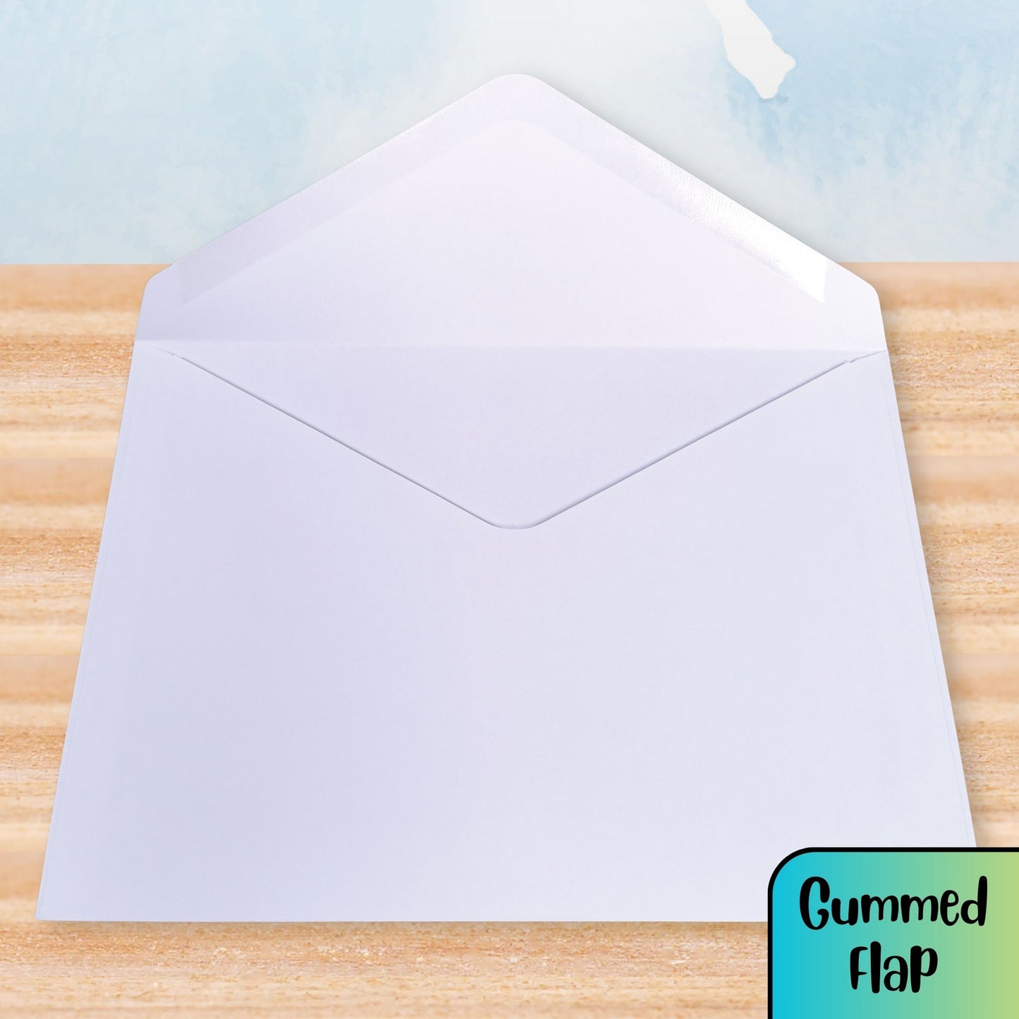 C5 White Envelopes Diamond Flap Gummed 100gsm Postal Envelopes