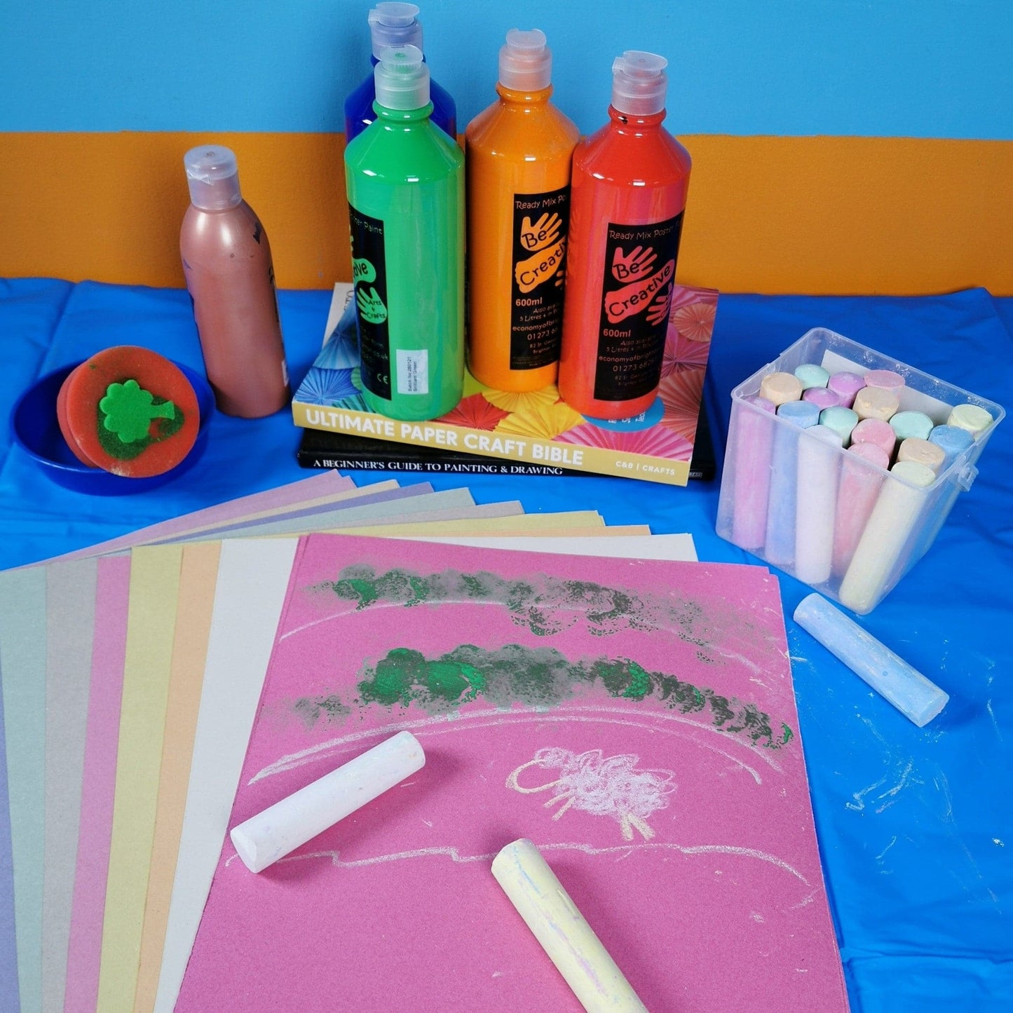 Recycled A1 Pastel Colour Sugar Paper 100gsm Choose Quantity